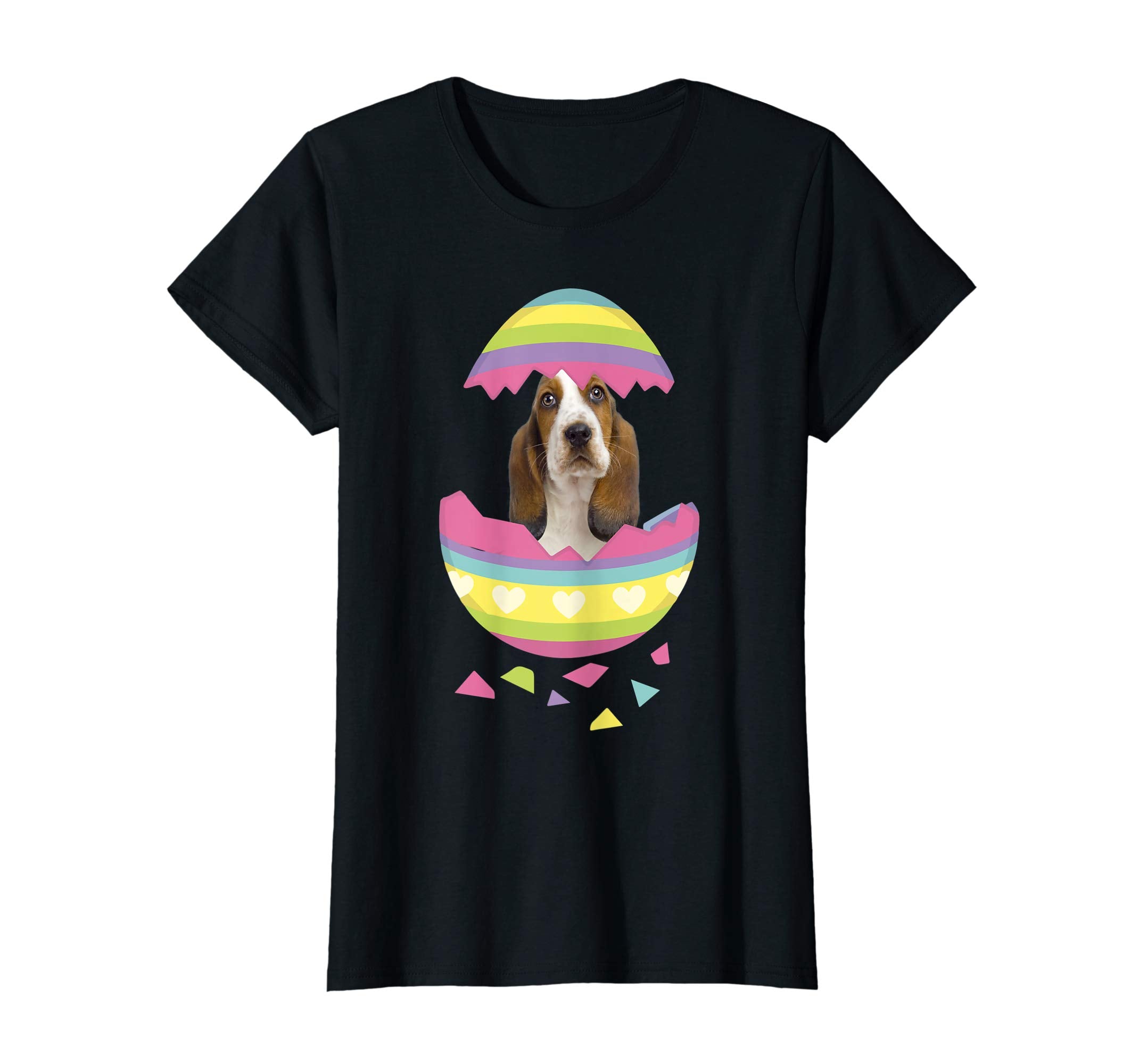 Basset Hound Easter Egg T-Shirt Dog Lover