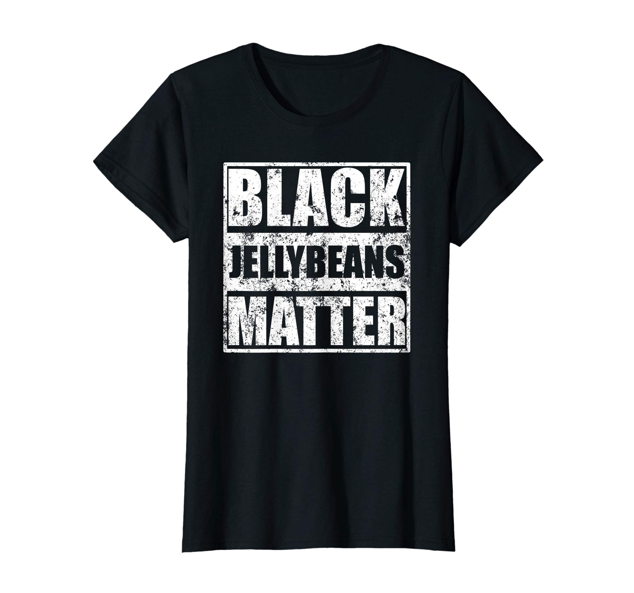 Womens Funny Easter Shirt Cute Gift Mom Black Jelly Beans Matter