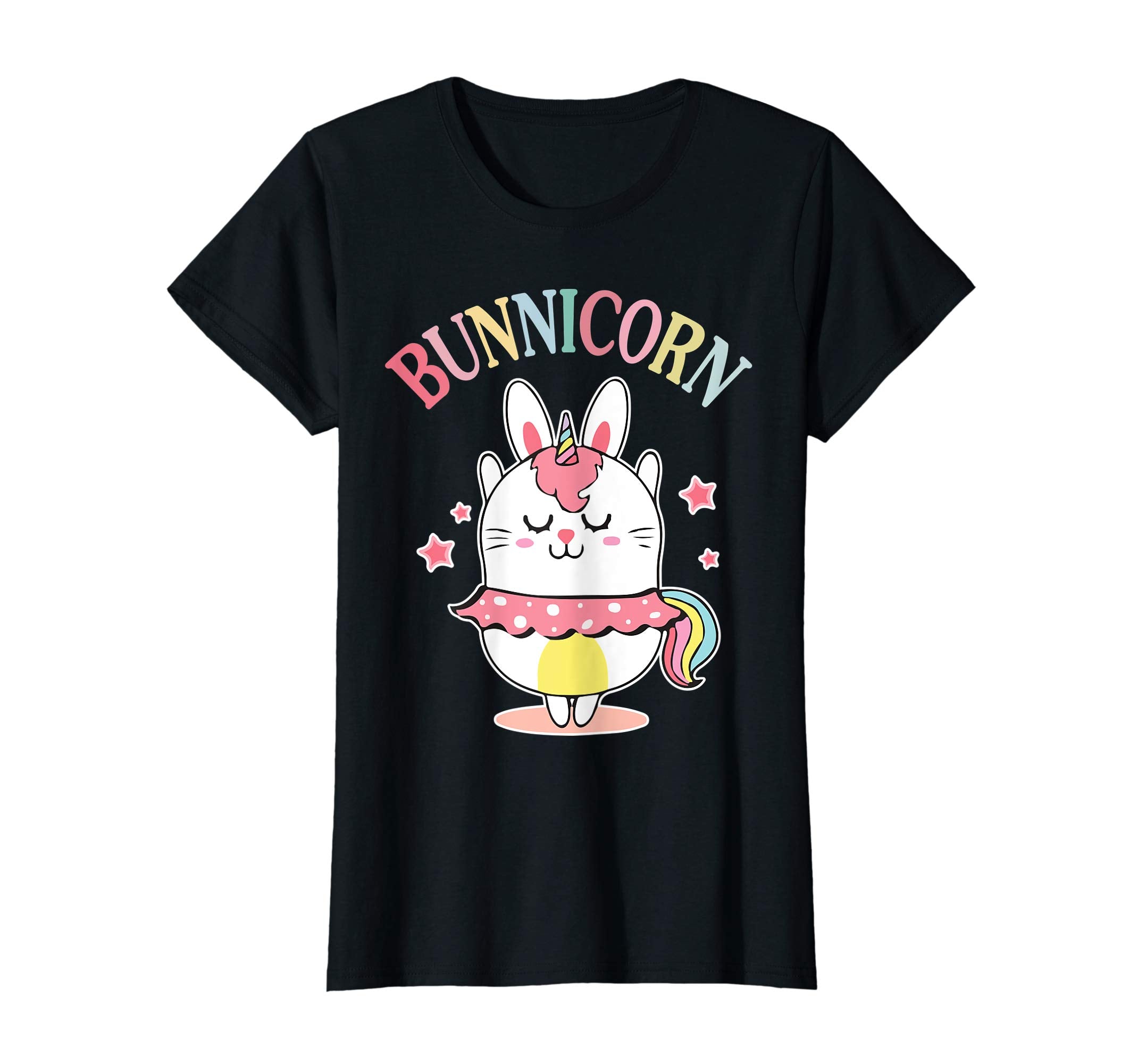 Cute Bunny Unicorn Face Happy Easter Day Shirt Bunnicorn