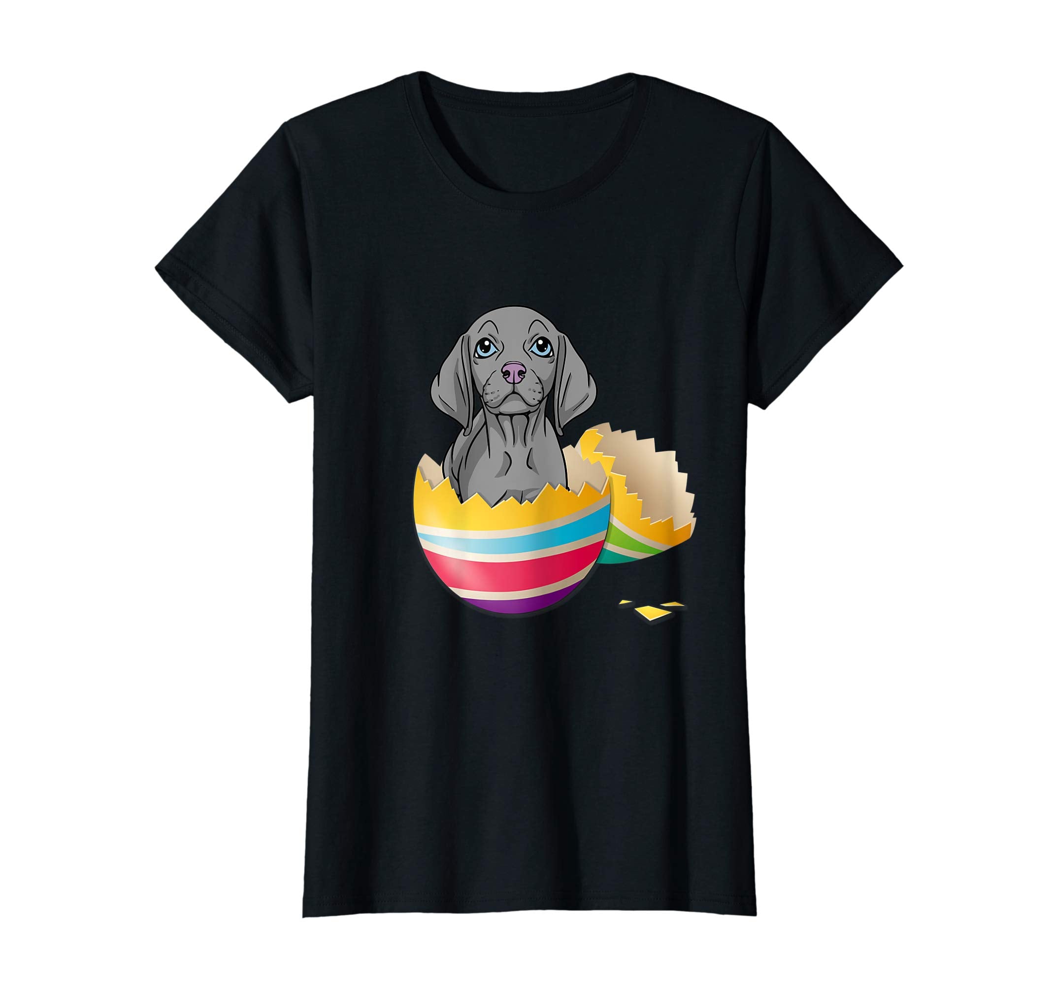 Weimaraner Hatching From Easter Egg Easter Day Shirt