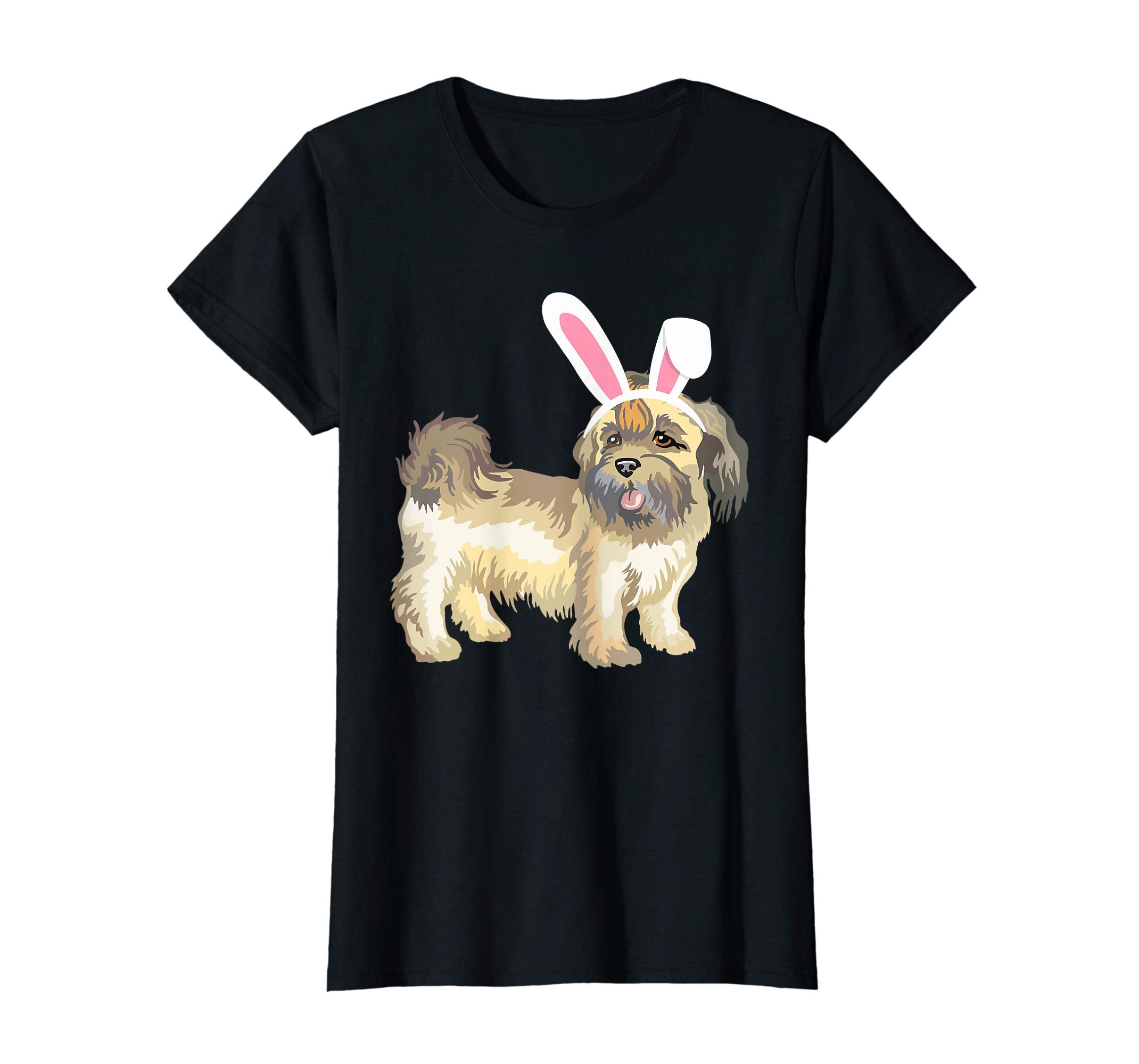 Boxer Dog With Bunny Rabbit Hat Easter Happy Day Shirt