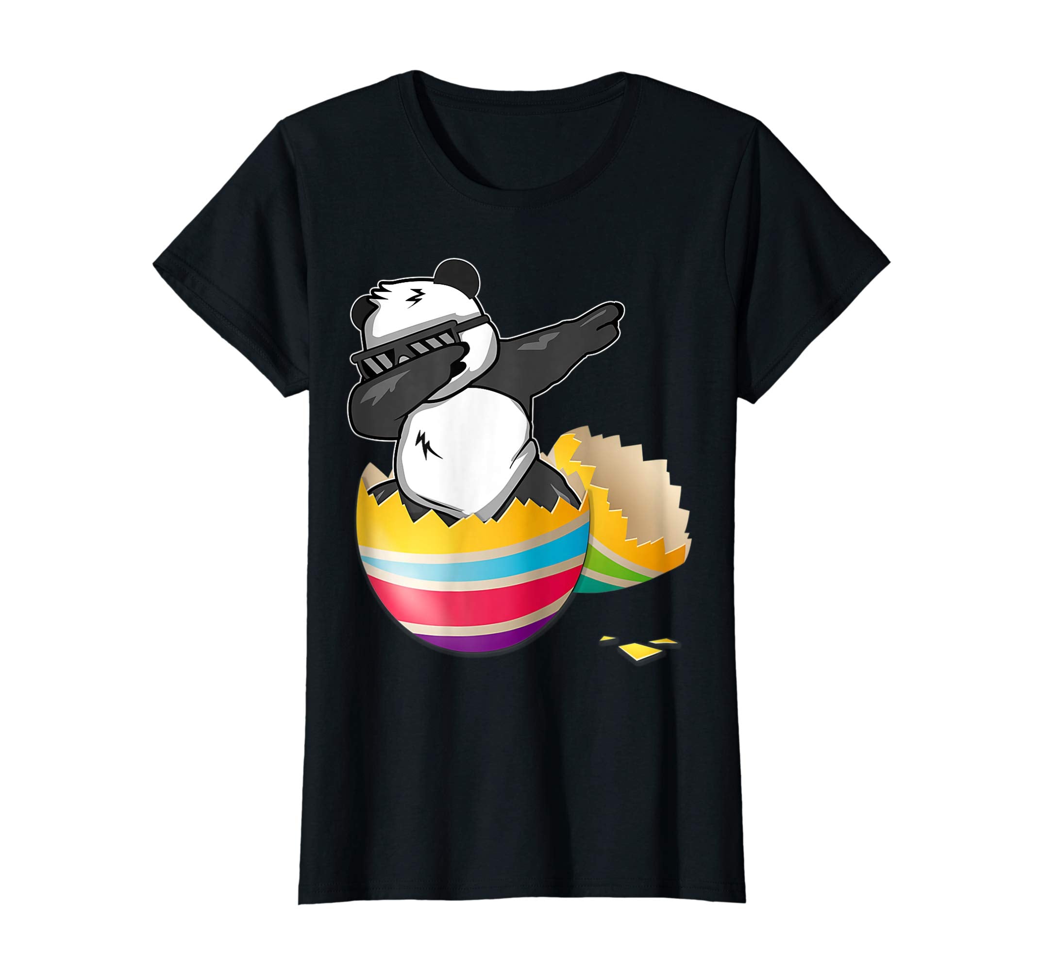 Panda Dabbing Easter Eggs Easter Day Shirt