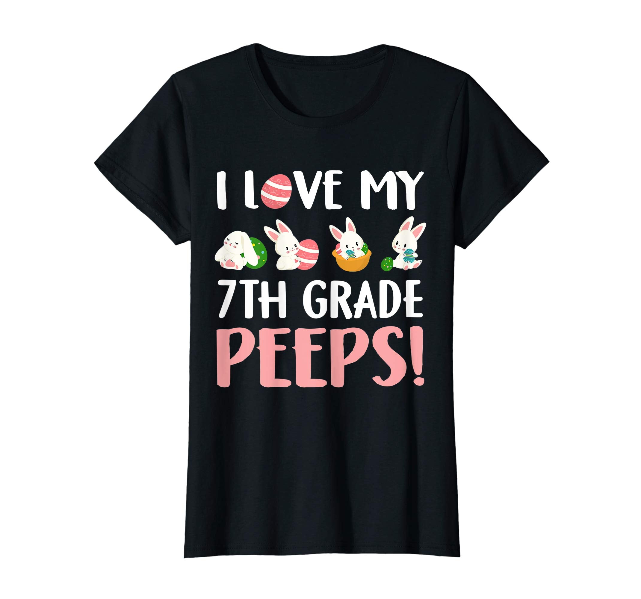 I Love My 7th Grade Peeps Easter Day T-Shirt