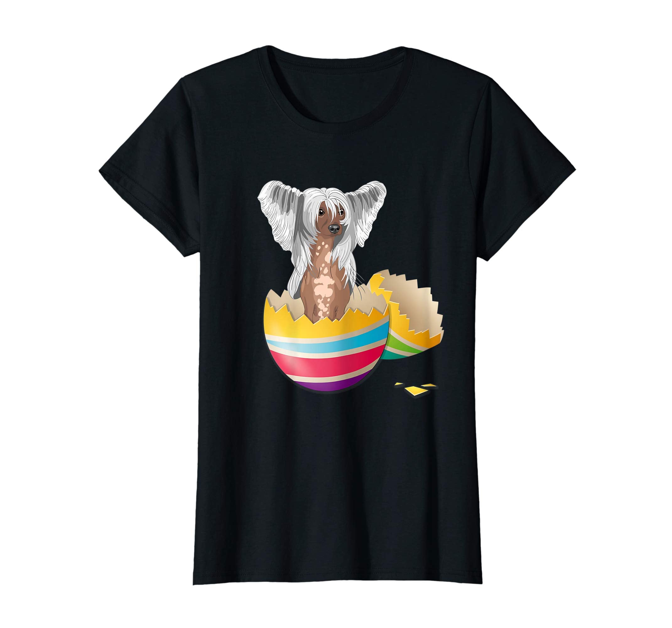 Chinese Crested Hatching From Easter Egg Easter Day Shirt