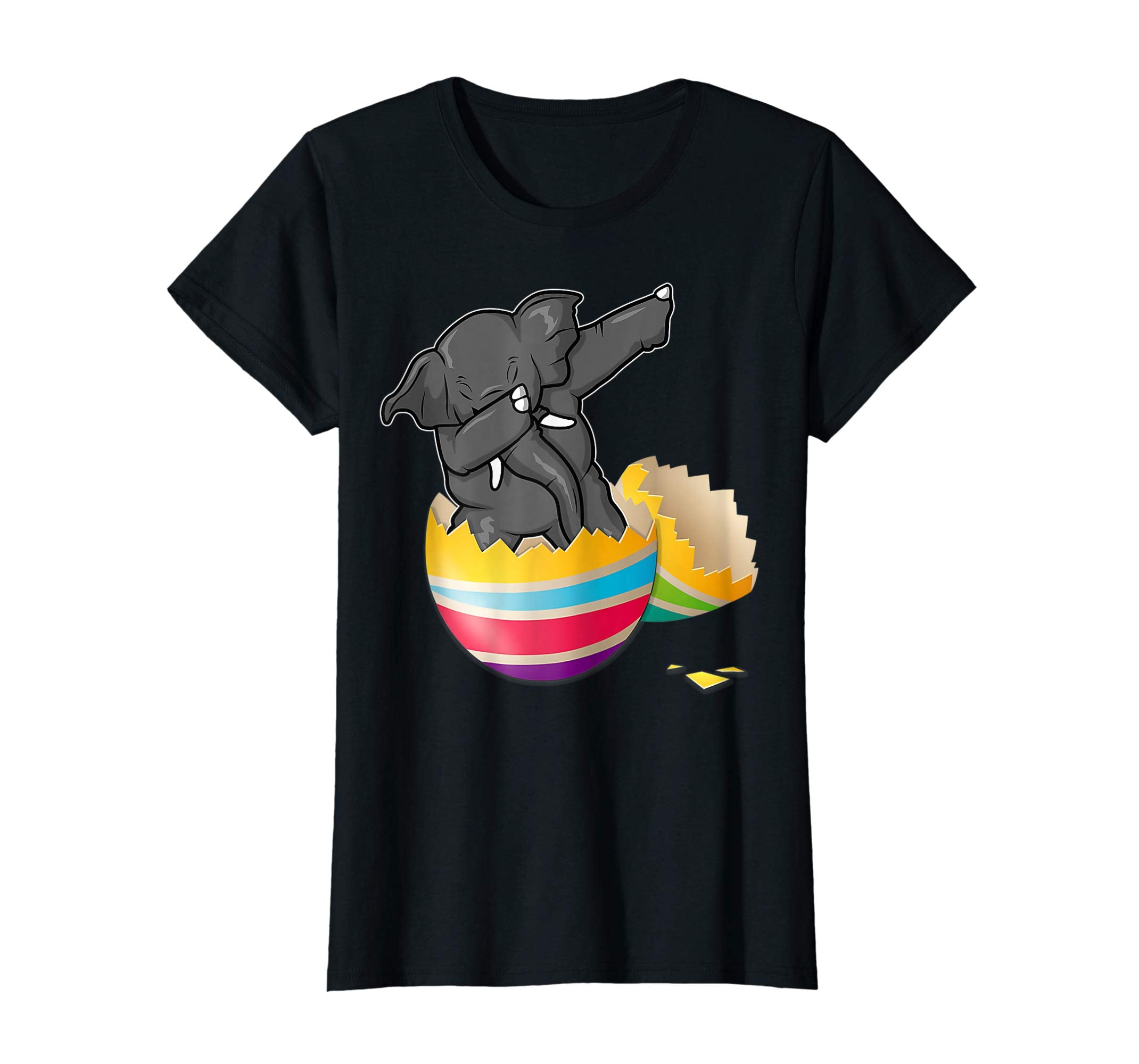 Elephant Dabbing Easter Eggs Easter Day Shirt