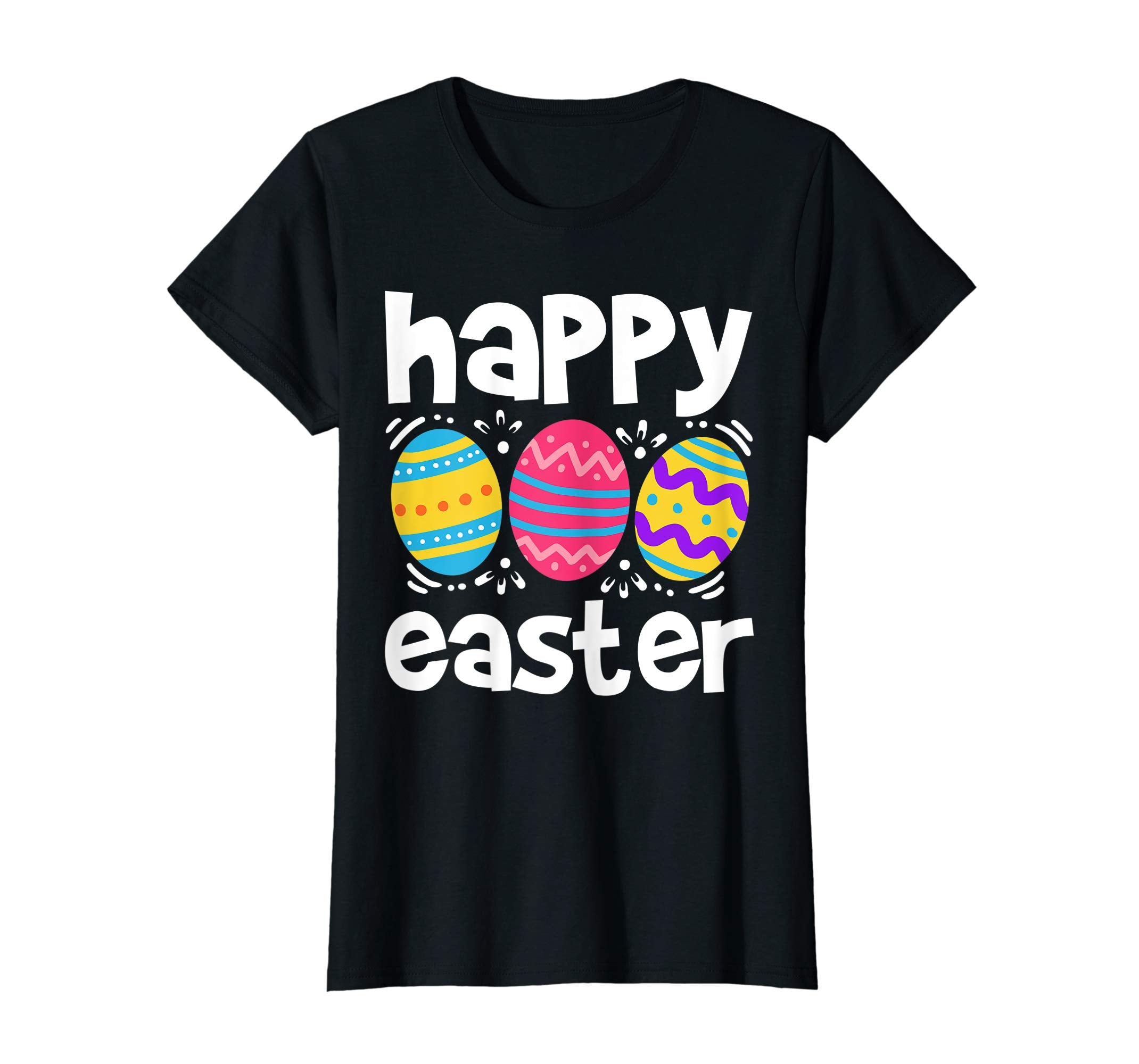 Happy Easter T-Shirt Eggs Tshirt Egg Hunting Gift Tee