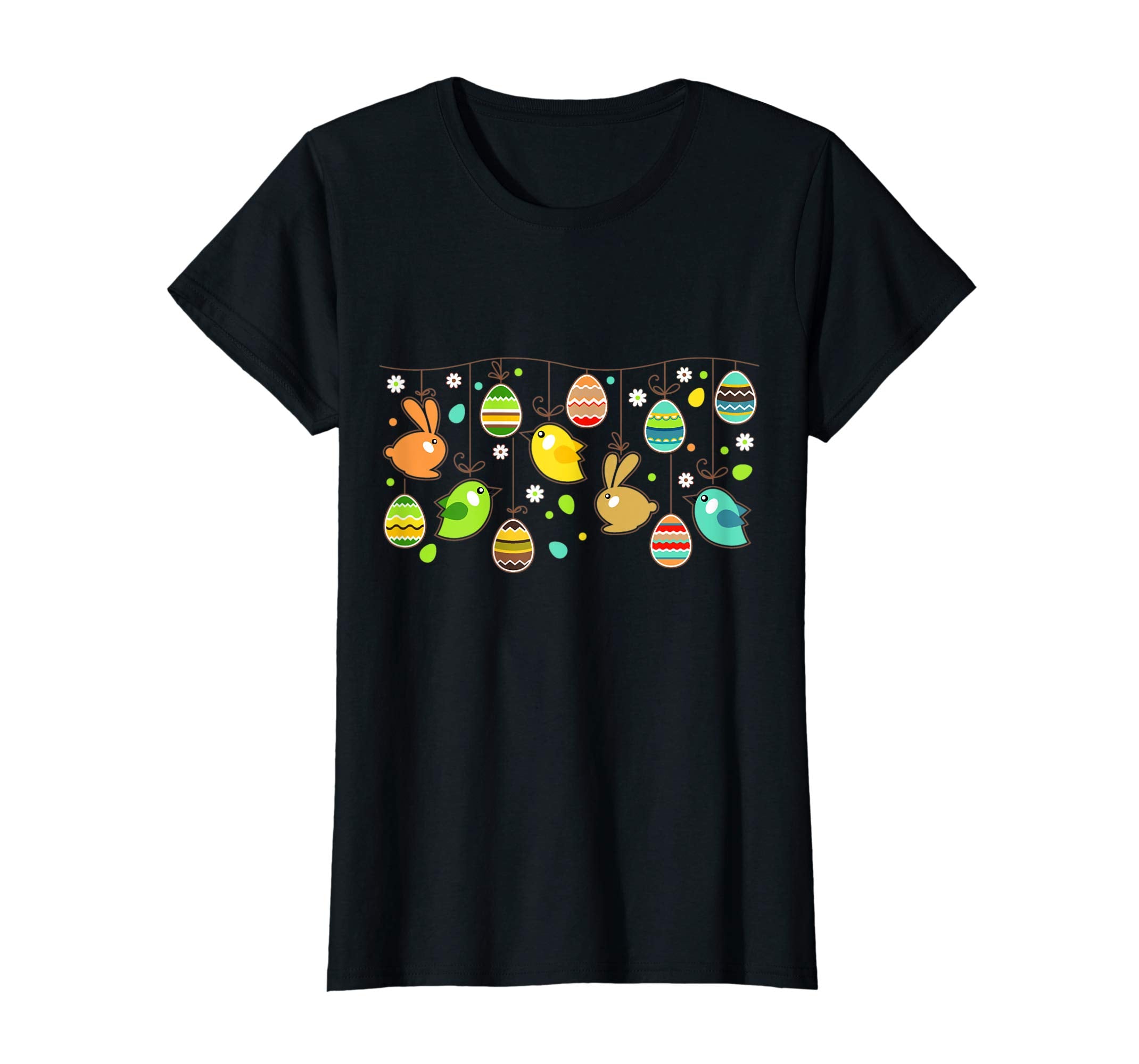 Easter Spring Charm Egg Bunny Bird Fun Cute T-Shirt