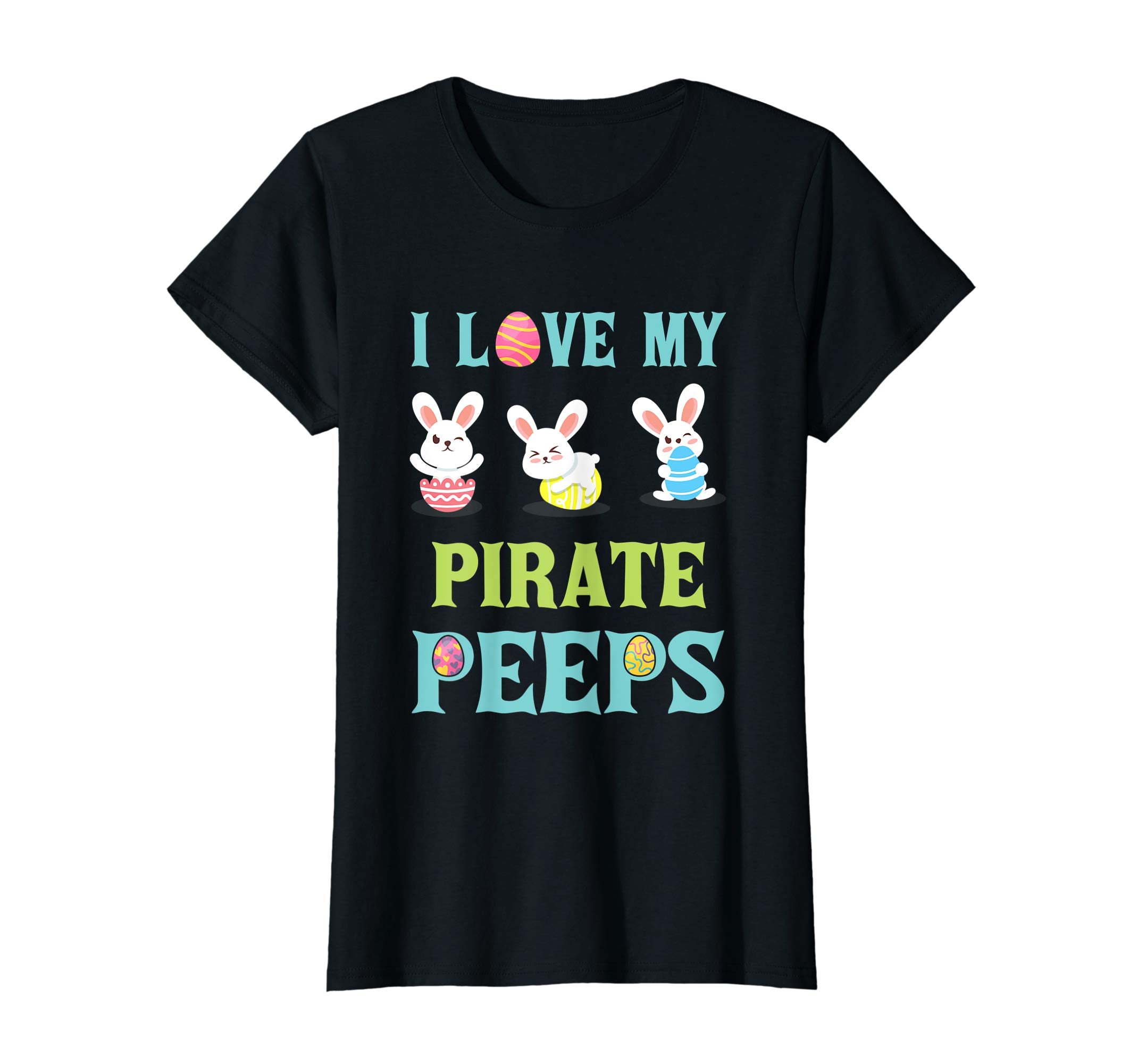 I Love My Pirate Peeps Happy Easter Teacher Shirt