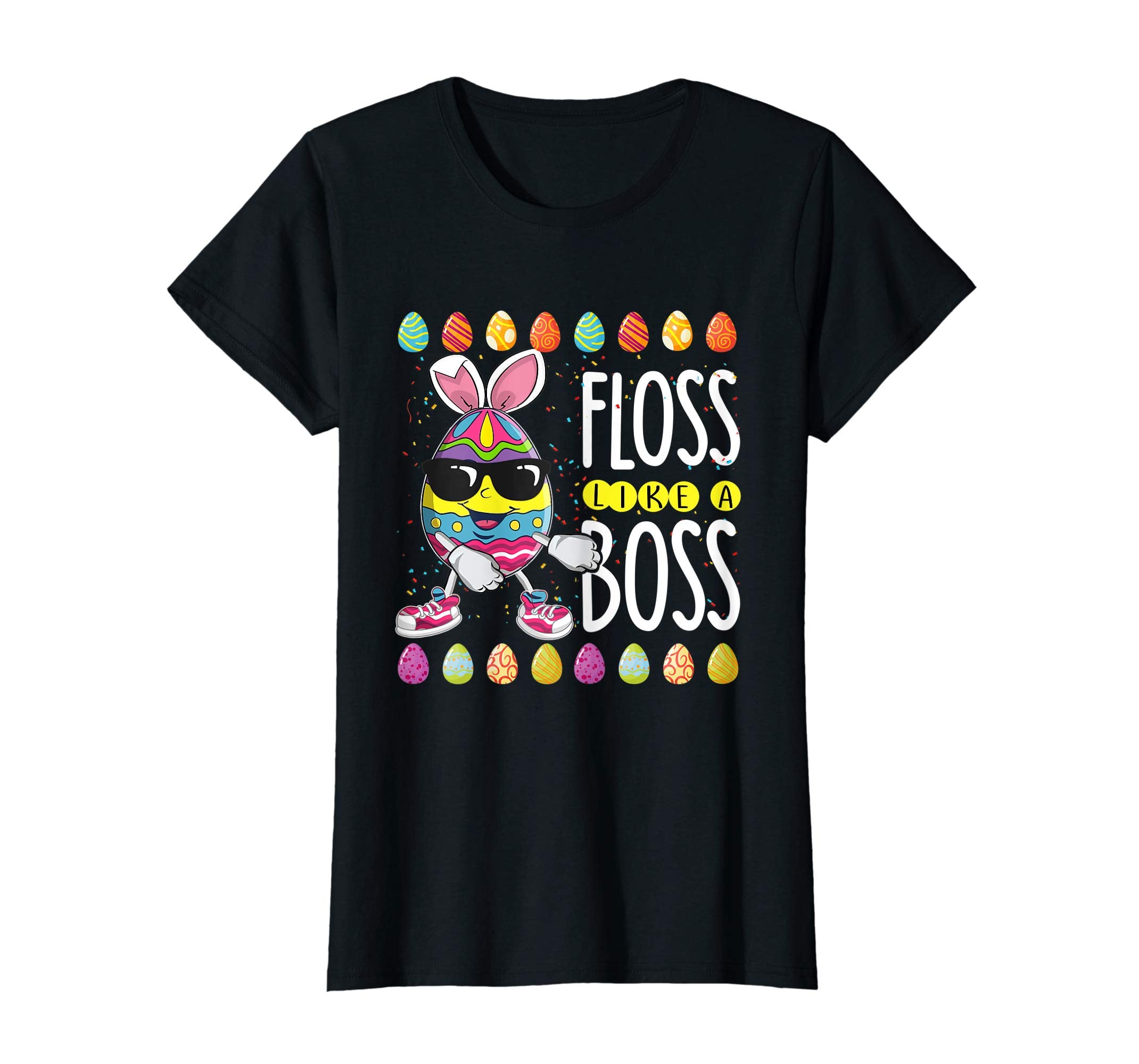 Egg Easter Floss like a boos shirt easter funny T-shirt