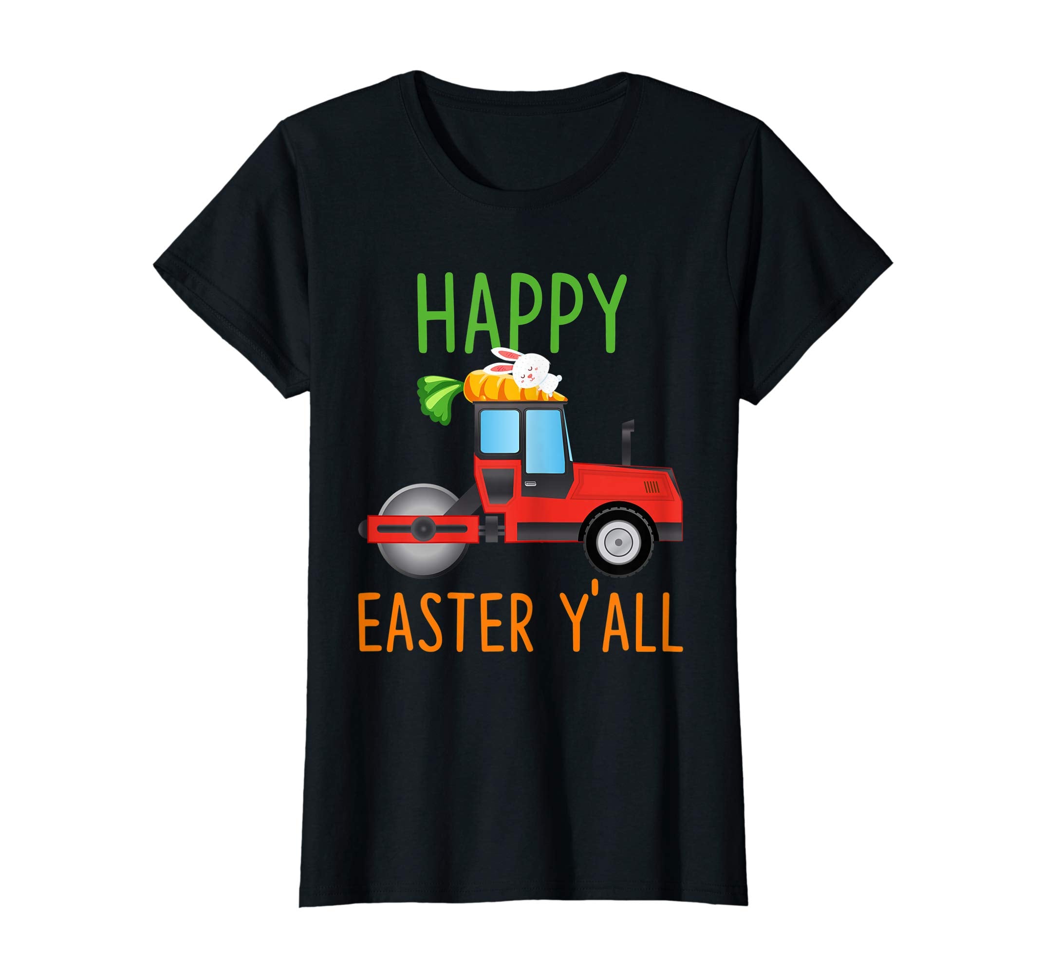 Road-Roller Happy-Easter-Y'all T-shirt Hunting-Season-Egg
