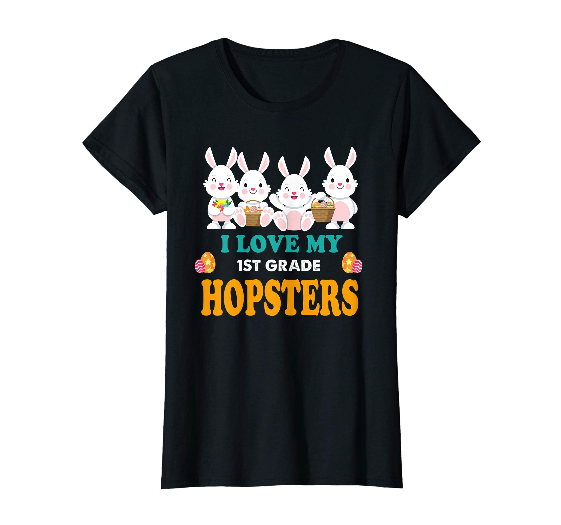 I Love My 1st Grade Teacher T-Shirt Funny Easter Shirt Gifts