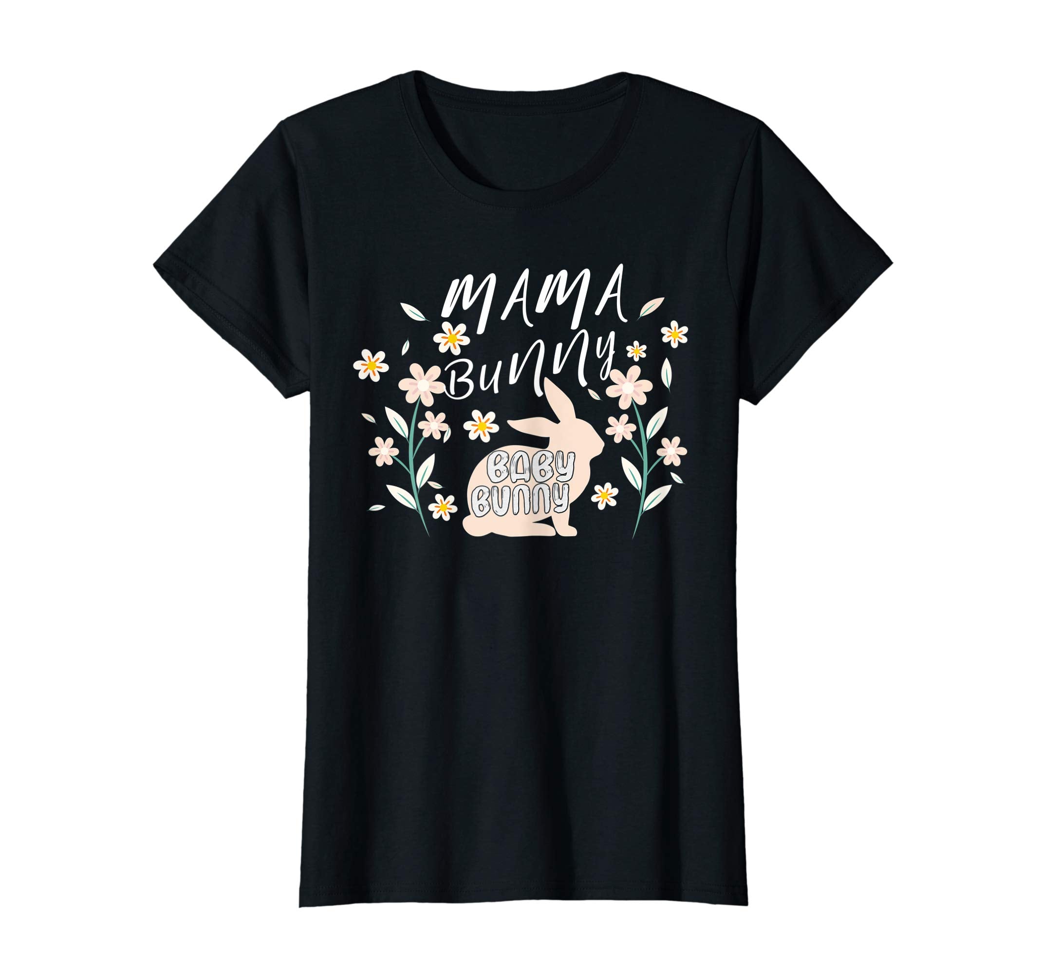 Mama bunny baby bunny Tshirt Rabbit Easter Shirt for kids