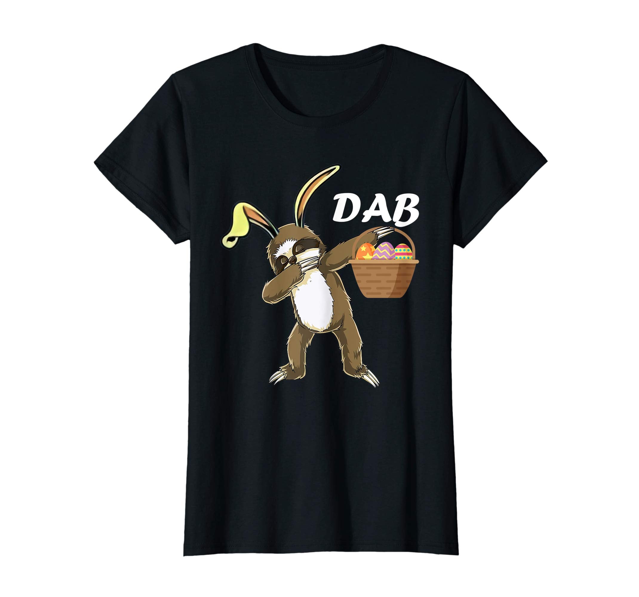 sloth dabbing easter egg shirt