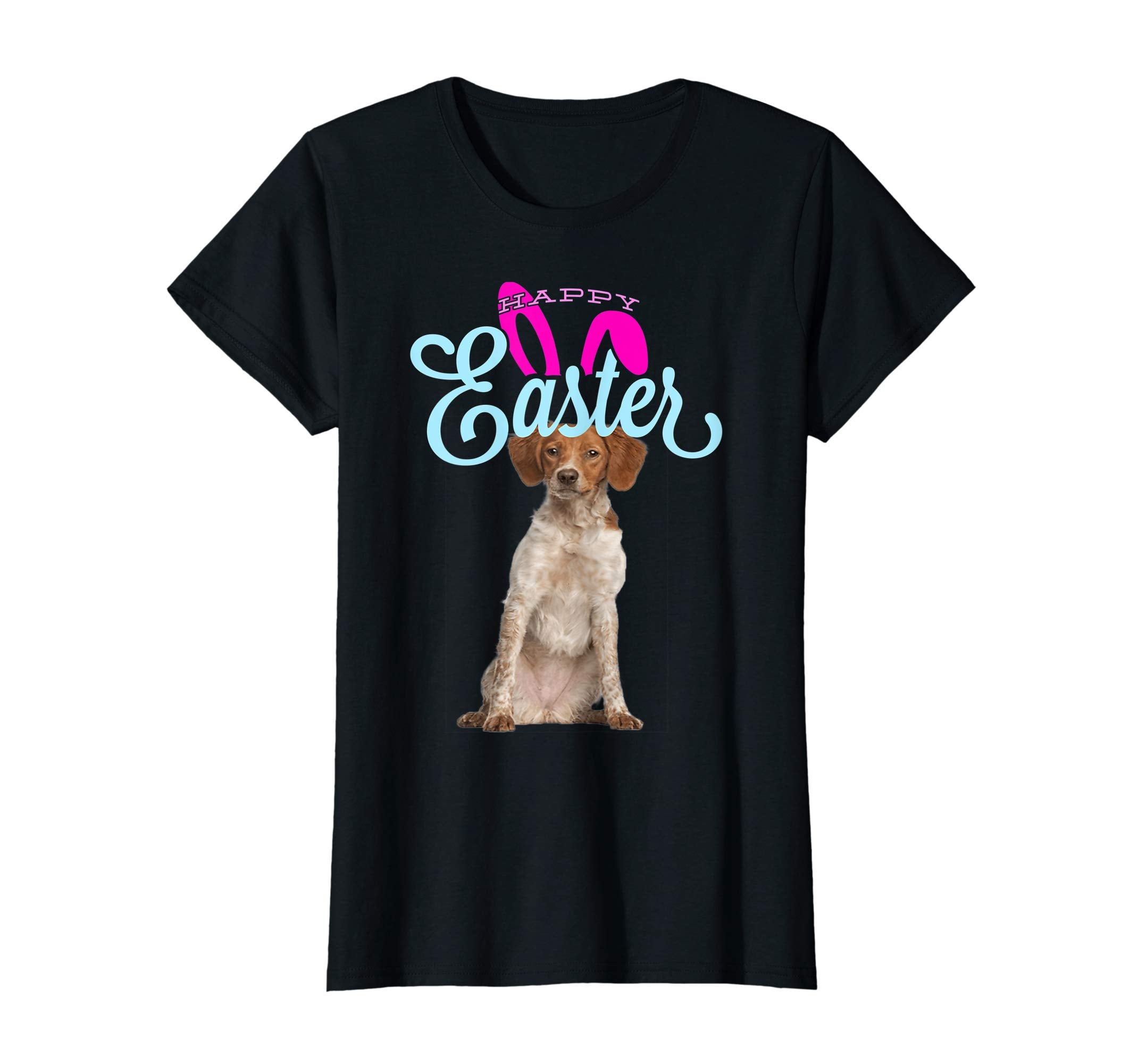 Easter Bunny Brittany Spaniel Tshirt Dog Men Women Gift