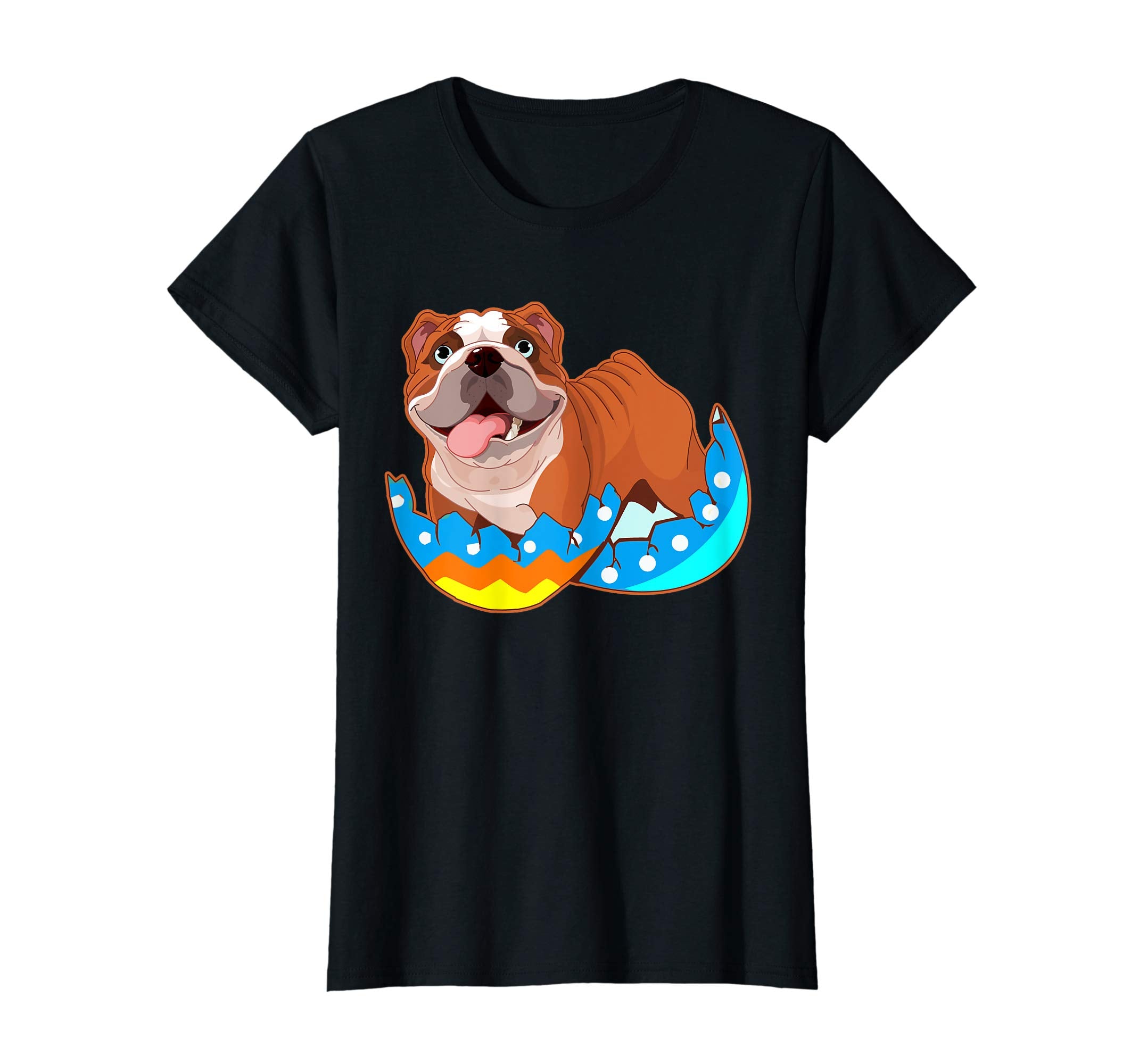 Easter Bulldog Shirt Bulldog and Egg Shirt Gift