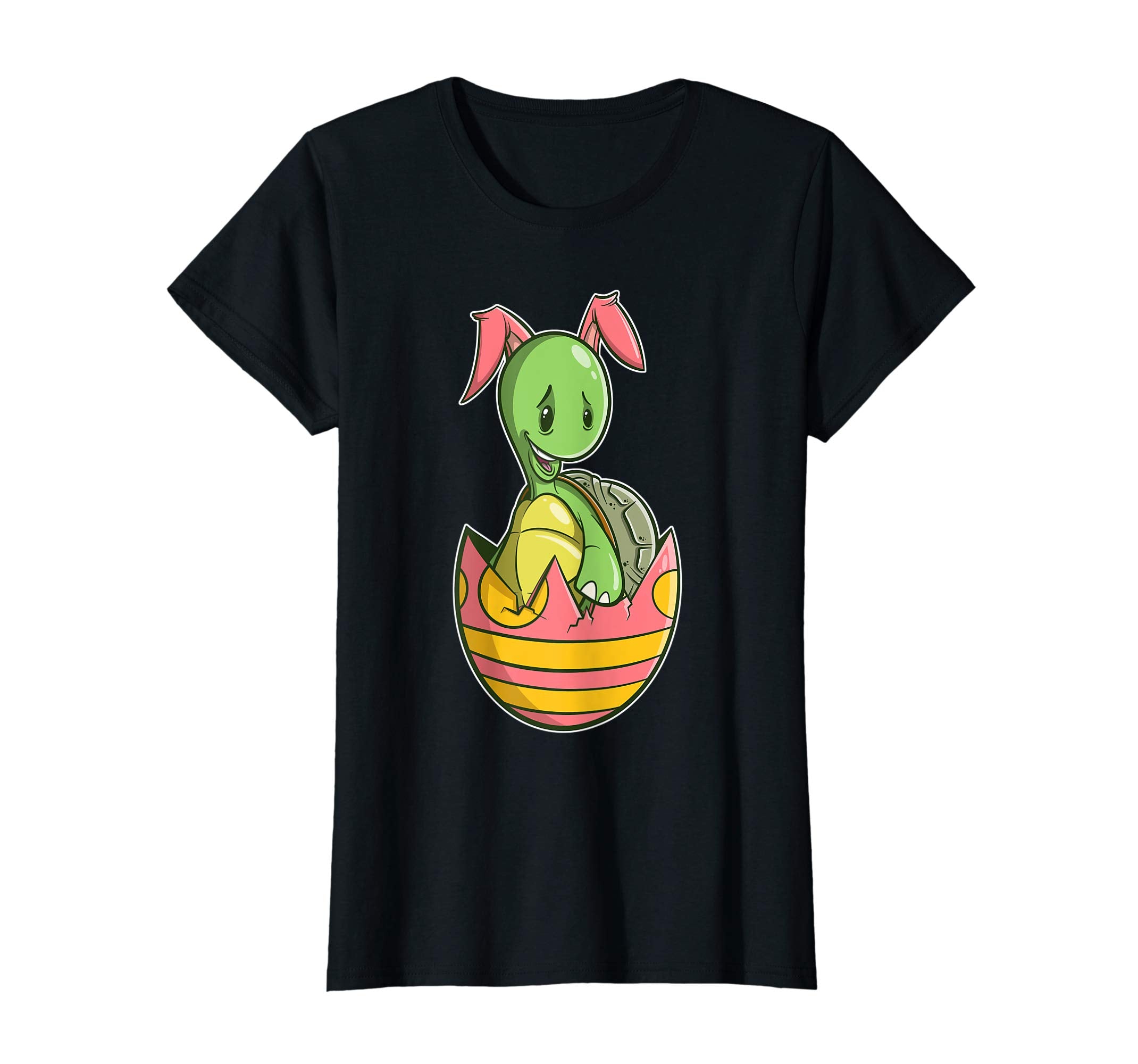 Turtle Bunny Easter T Shirt for Boys, Girls, &amp; Adults
