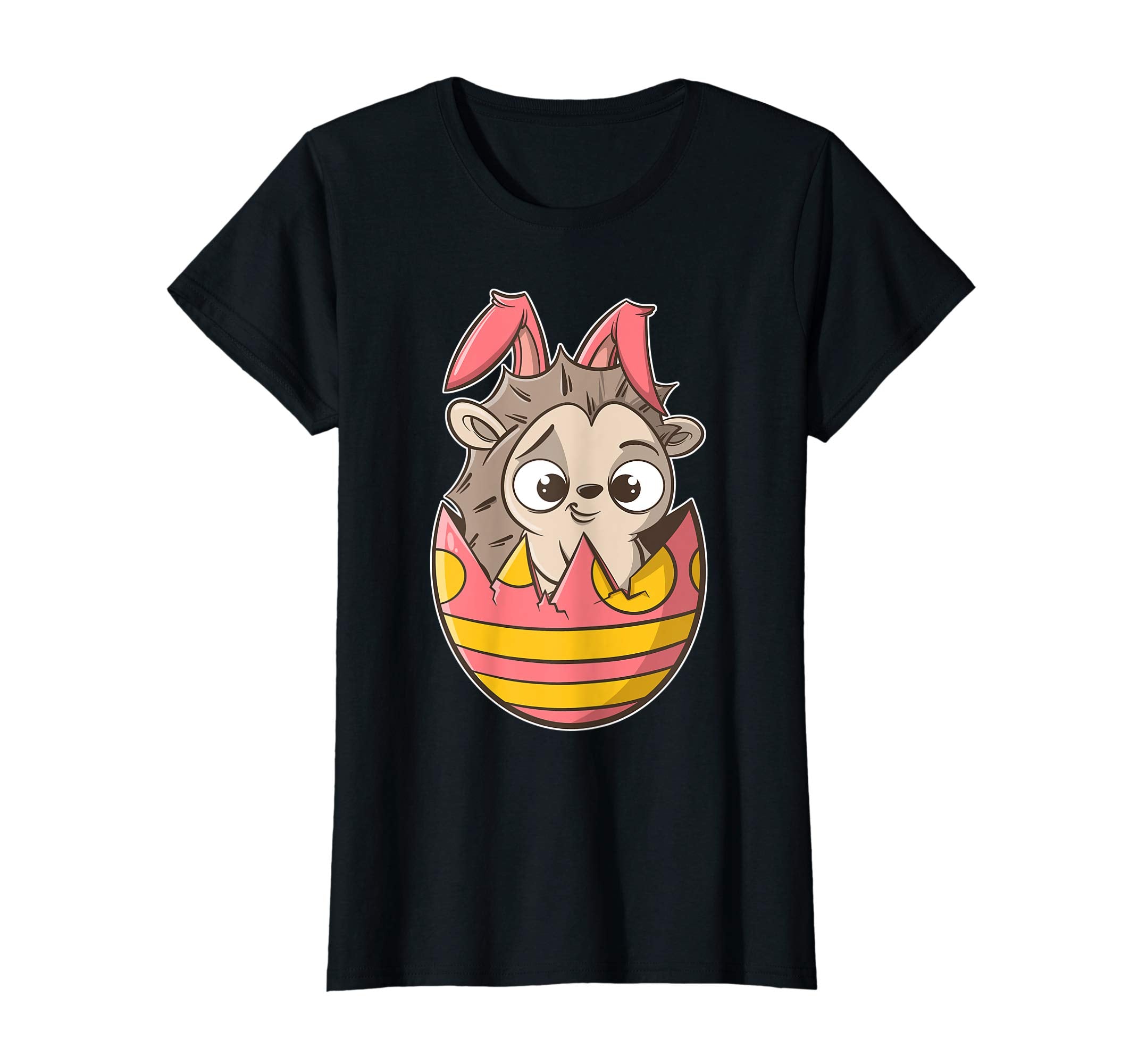 Hedgehog Bunny Easter T Shirt for Boys, Girls, &amp; Adults