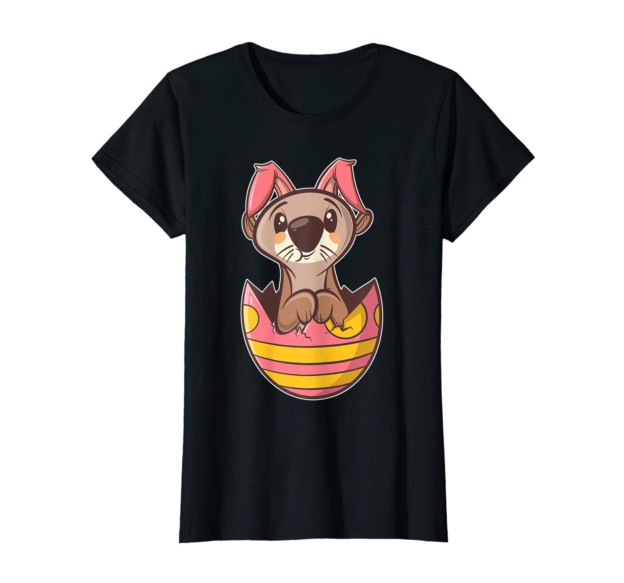Otter Bunny Easter T Shirt for Boys, Girls, &amp; Adults