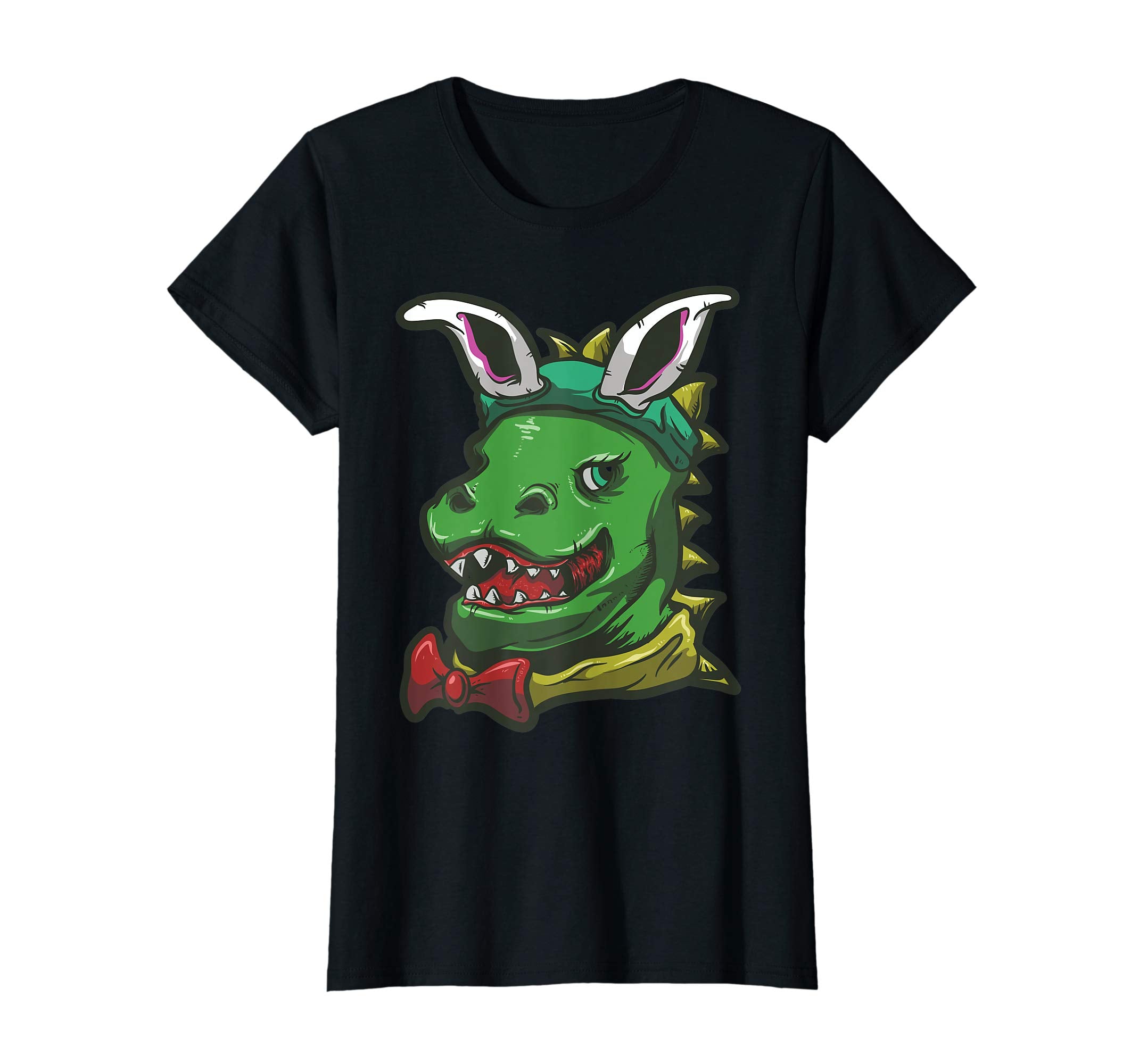 Easter T-Rex Shirt Bunny Drawing Funny Rabbit Dinosaur Gift