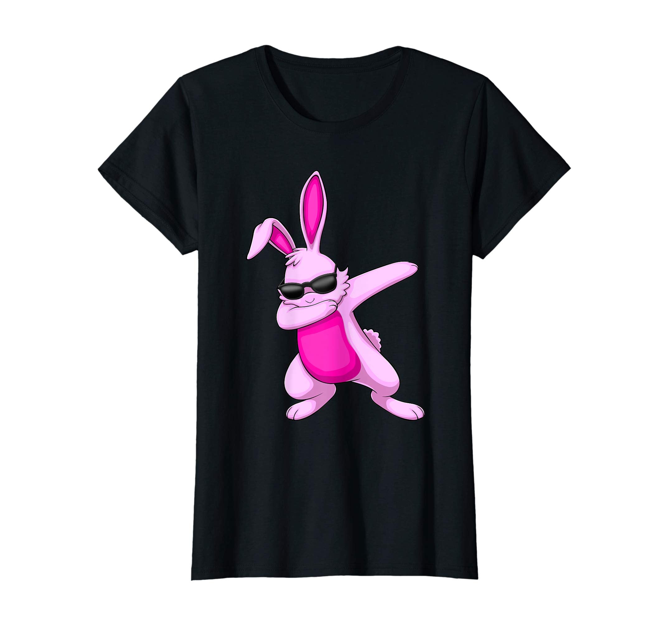 Dabbing Easter Bunny T Shirt Men Kids Boys Girls Basket Eggs