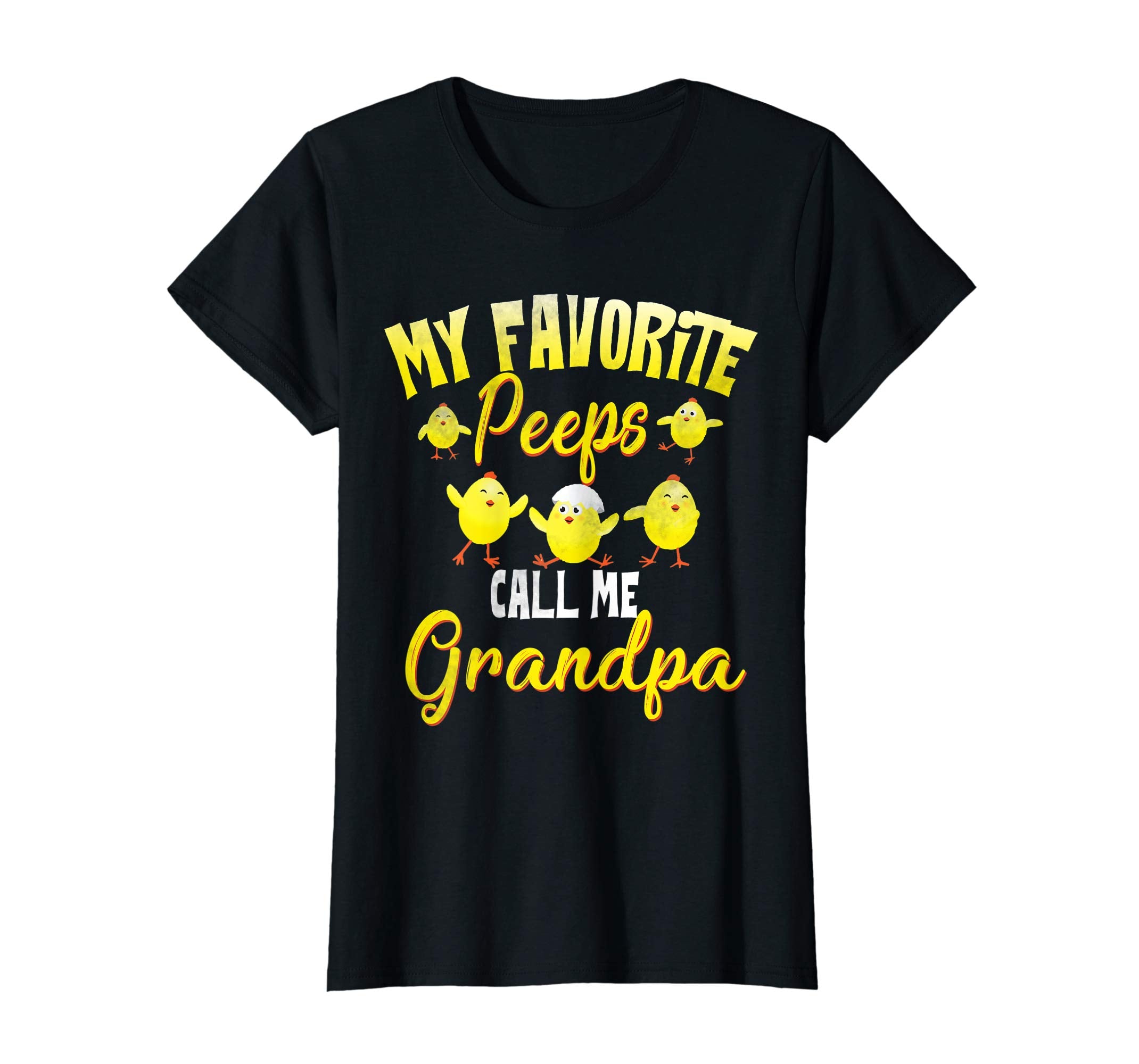 My Favorite Peeps Call Me Grandpa Shirt Cute Easter Gift