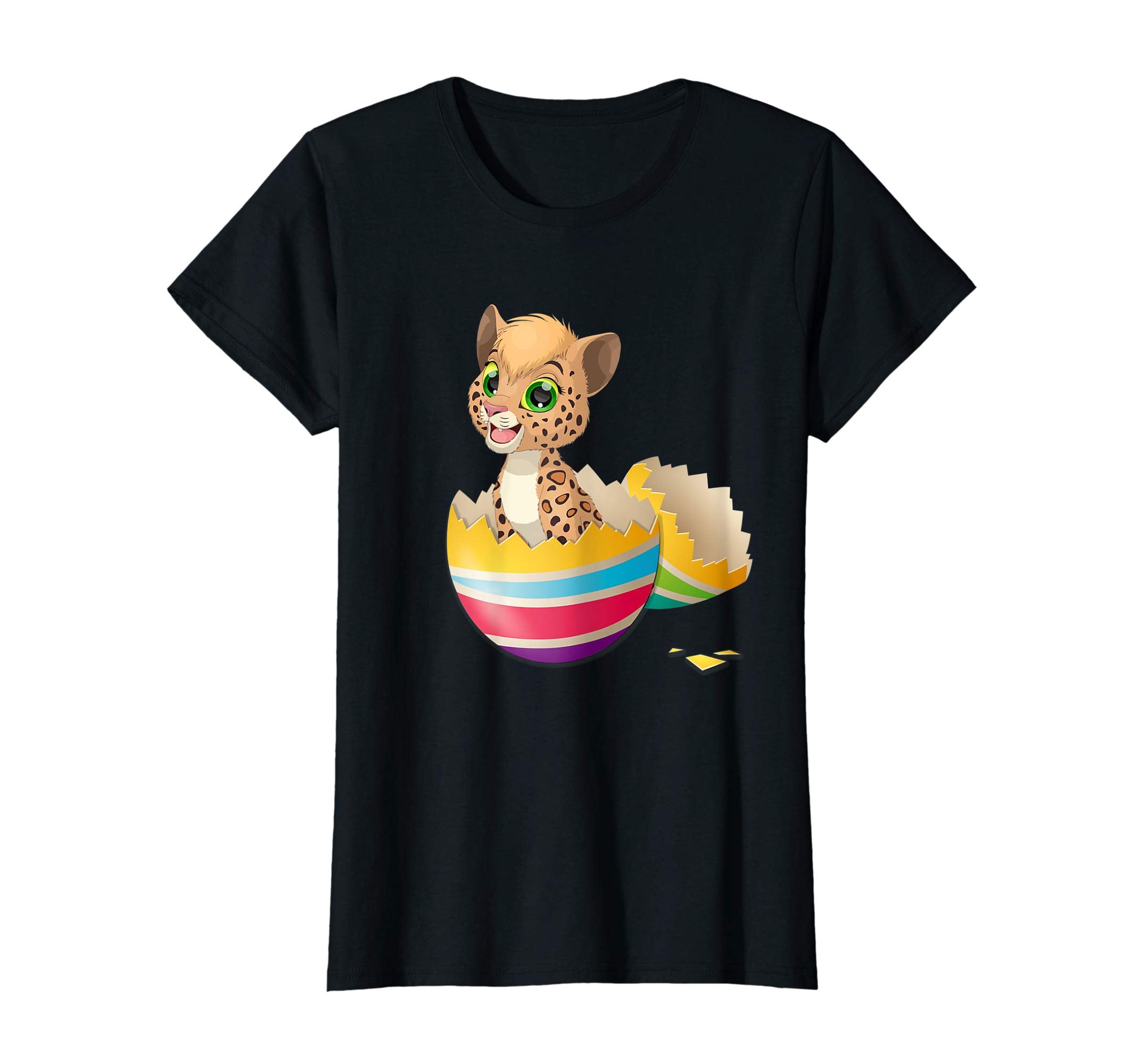 Baby Leopard Hatching From Easter Egg Easter Day Shirt
