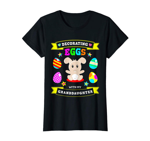 Granddaughter Easter Bunny Egg Decorating Tshirt