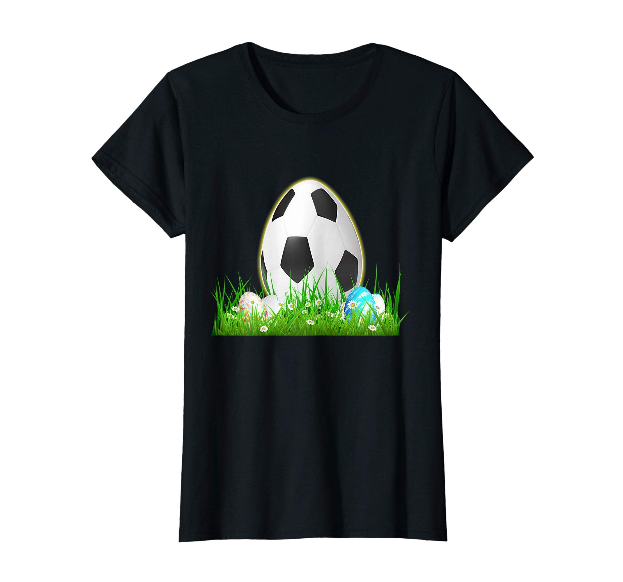 Soccer Egg Easter Cute Jesus Christian T-shirt