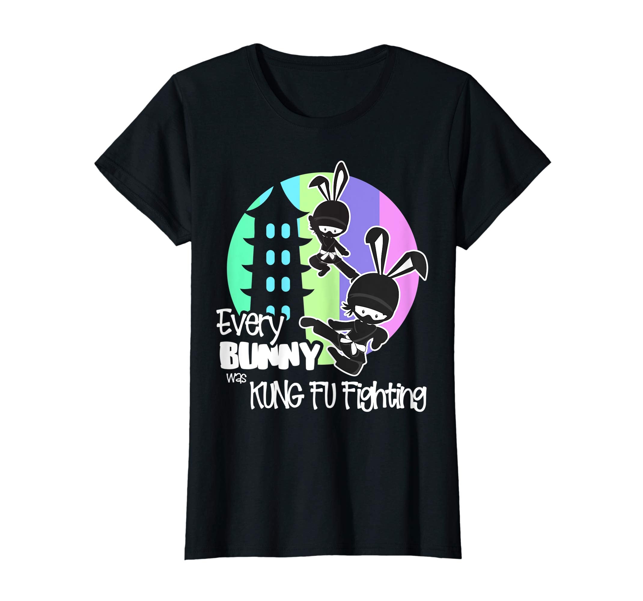 Every Bunny was Kung Fu Fighting T-shirt Funny Easter Shirt