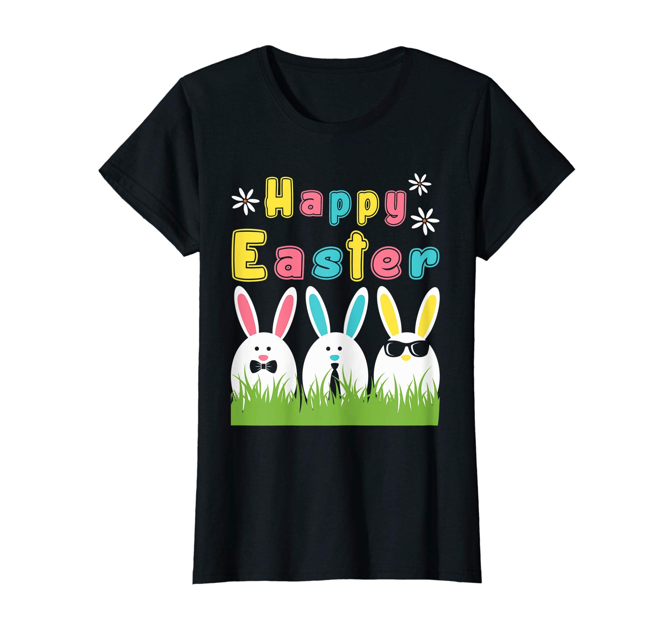 Happy Easter T shirt Women Men Kids Boys Girls Bunny Eggs