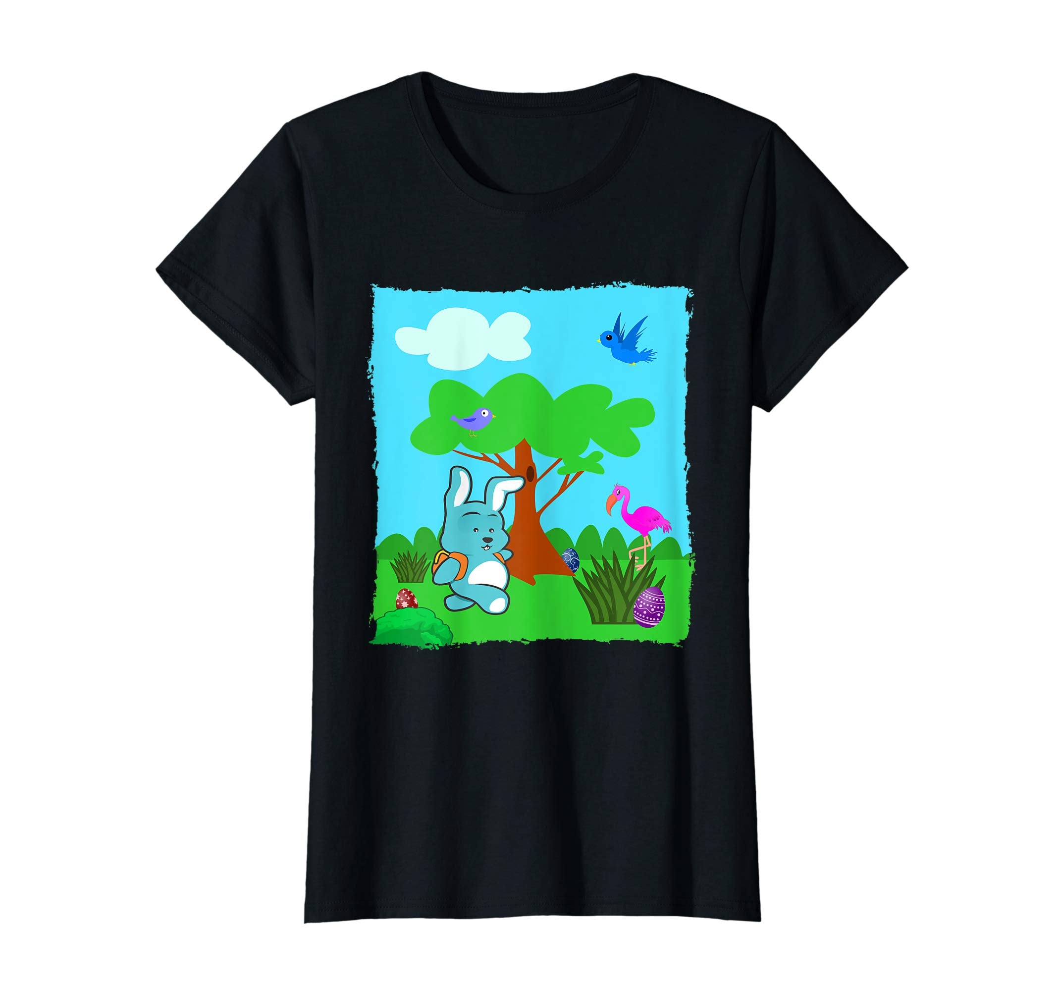Cute Easter T-Shirt Bunny Tee for Kids Egg Hunt Easter Shirt