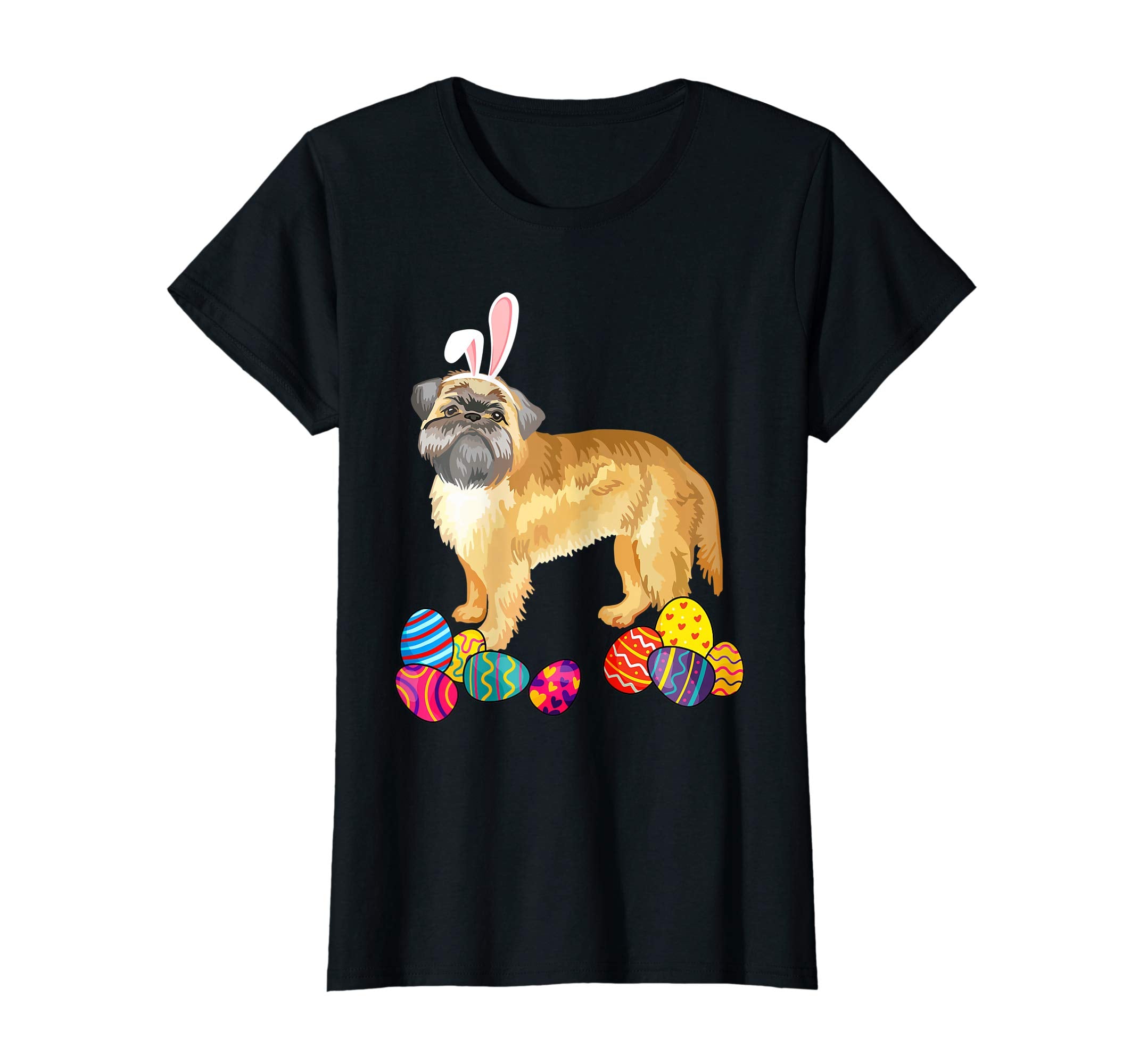 Brussels Griffon Bunny Ear With Egg Easter Easter Day Shirt