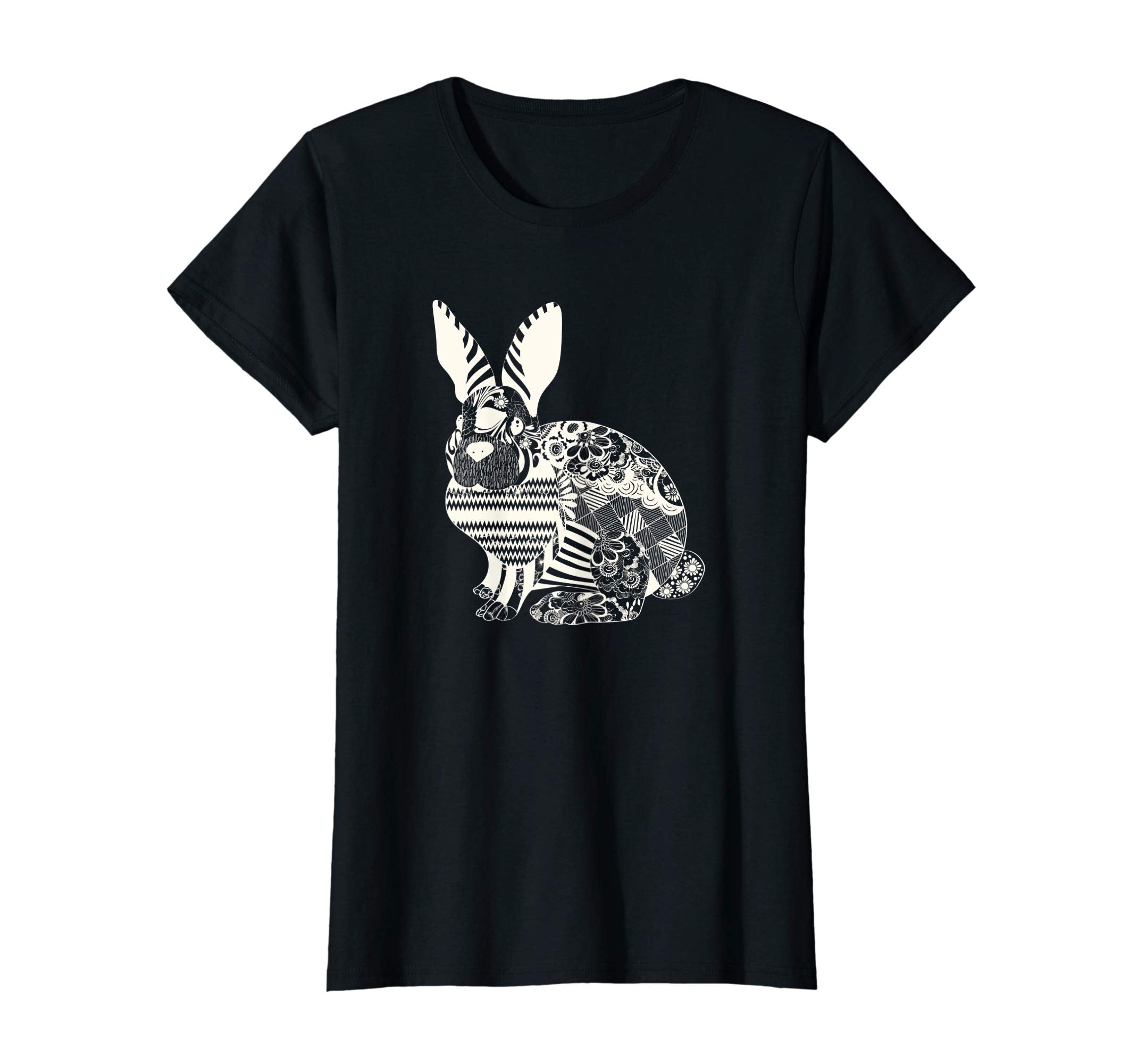 Artistic Ethno EASTER BUNNY Silhouette 1 - Fun T-Shirt