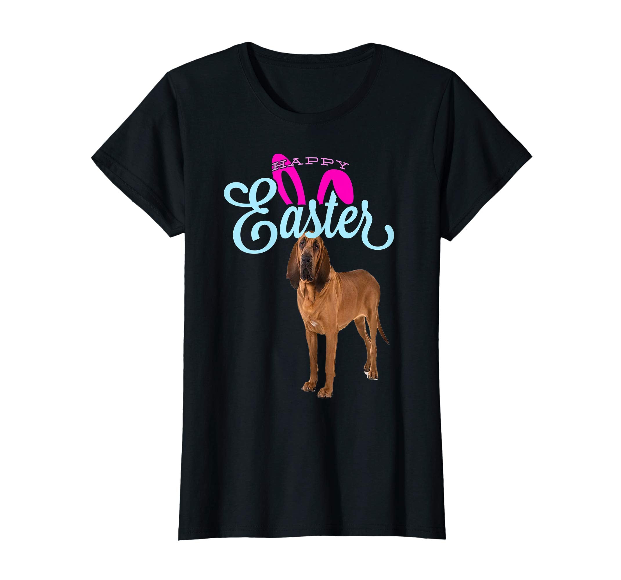 Easter Bunny Bloodhound Tshirt Dog Men Women Gift Easter Day