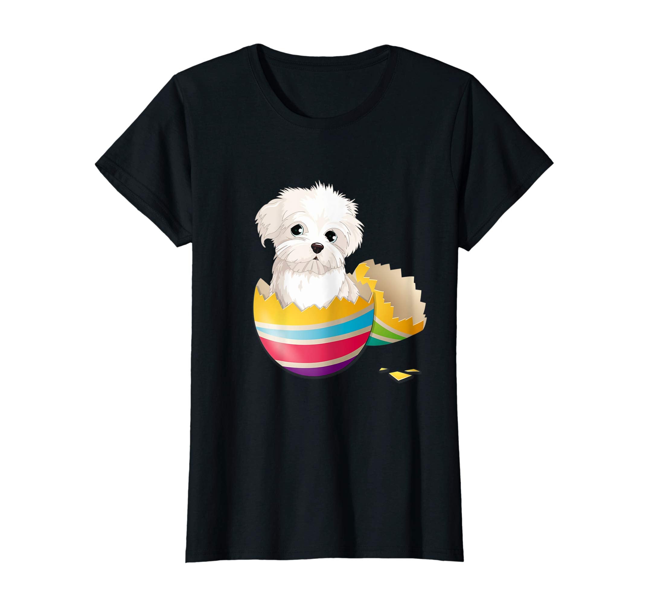 Maltese Hatching From Easter Egg Easter Day Shirt