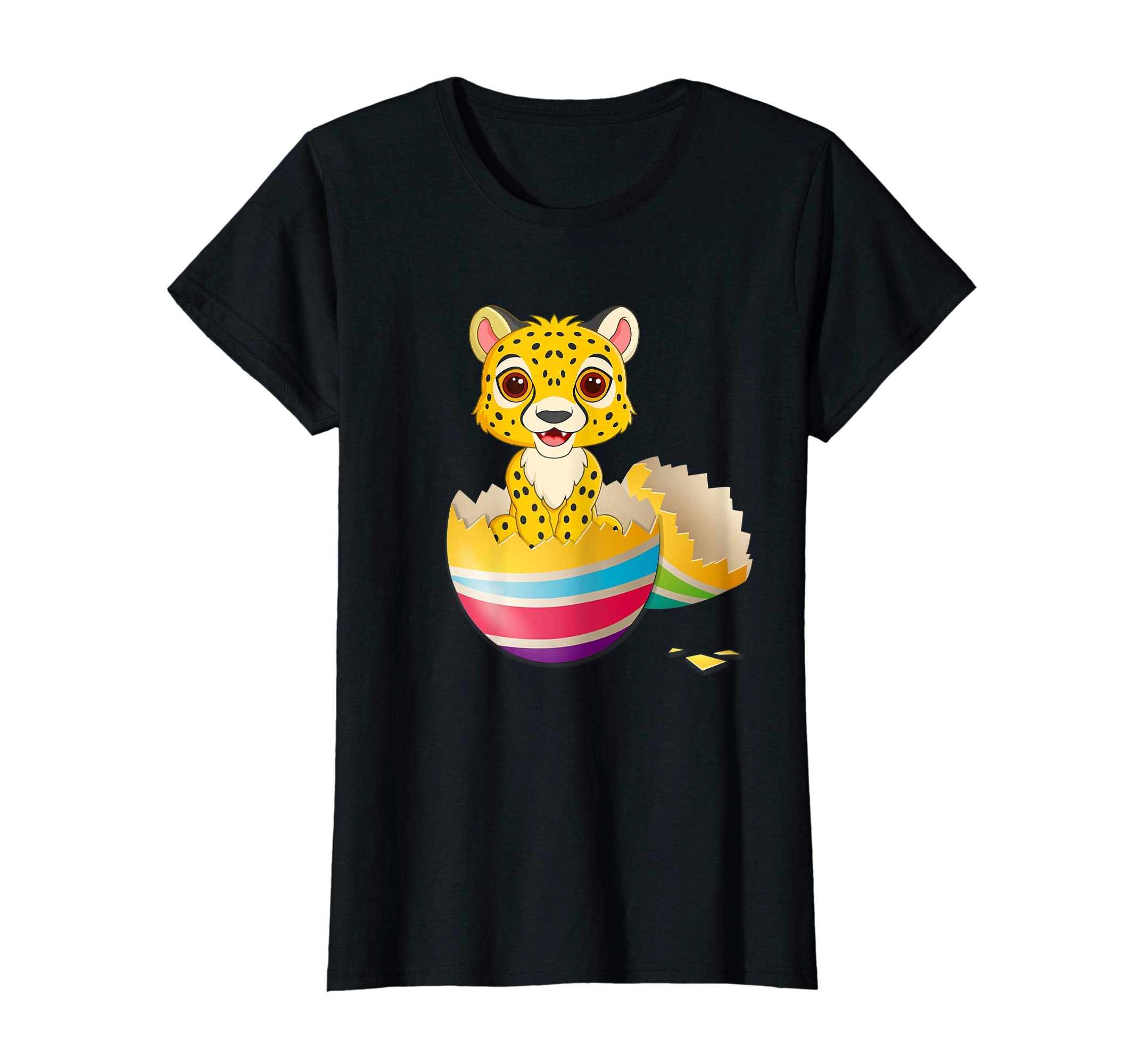 Baby Cheetah Hatching From Easter Egg Easter Day Shirt