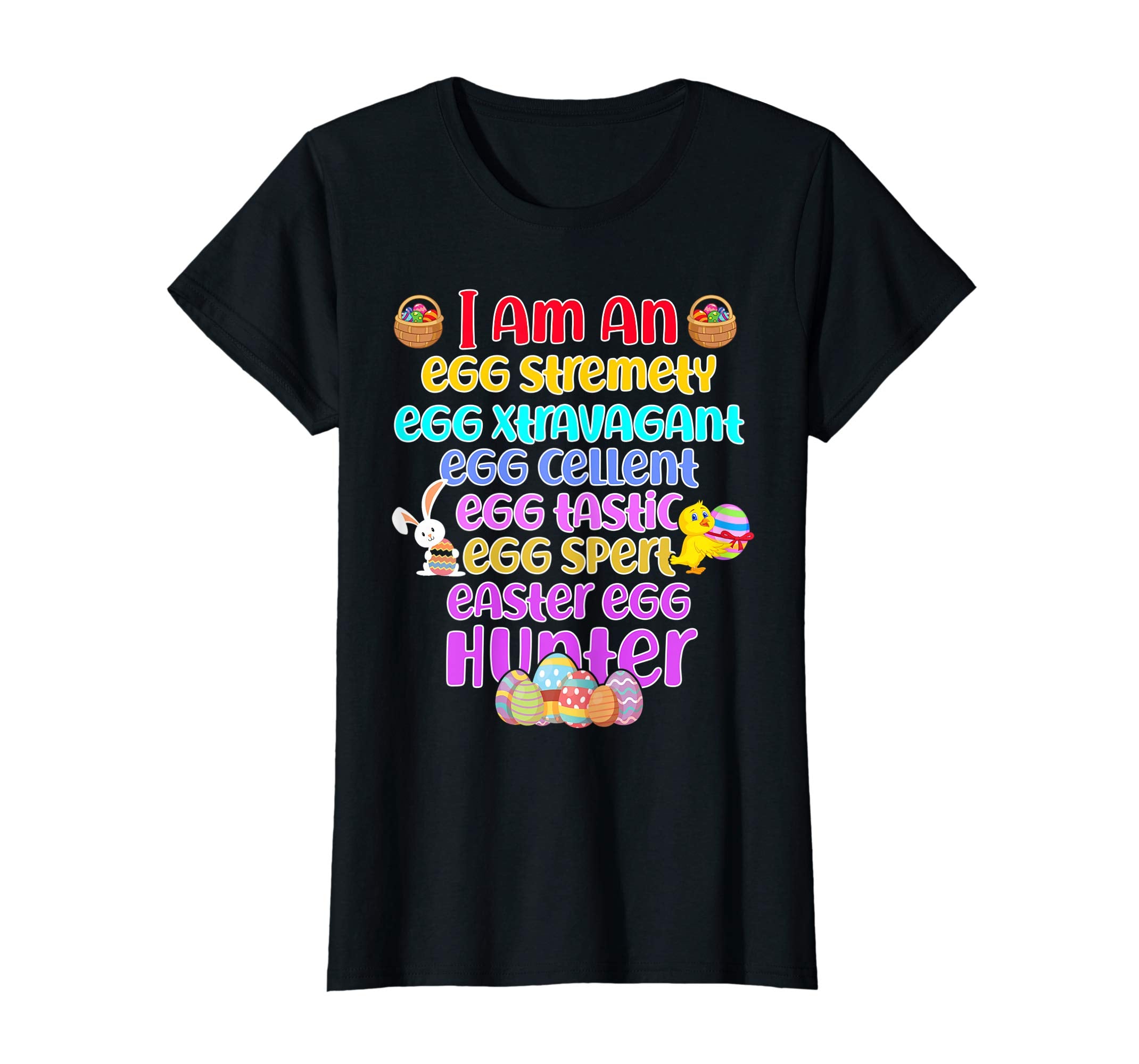 EggSpert EggCellent Egg Hunter T Shirt Easter Gift