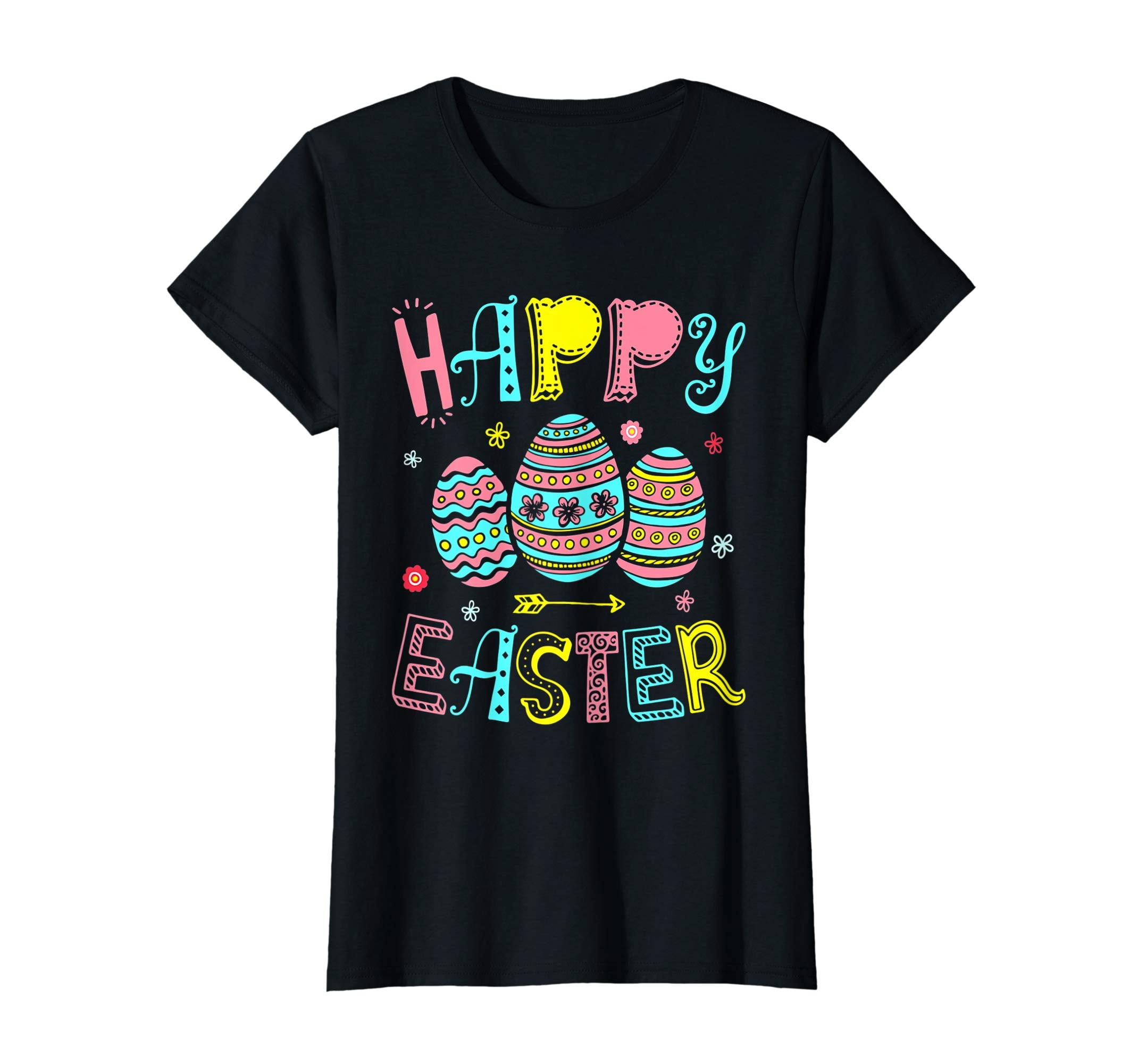 Happy Easter T shirt Women Men Kids Boys Girls Bunny Eggs