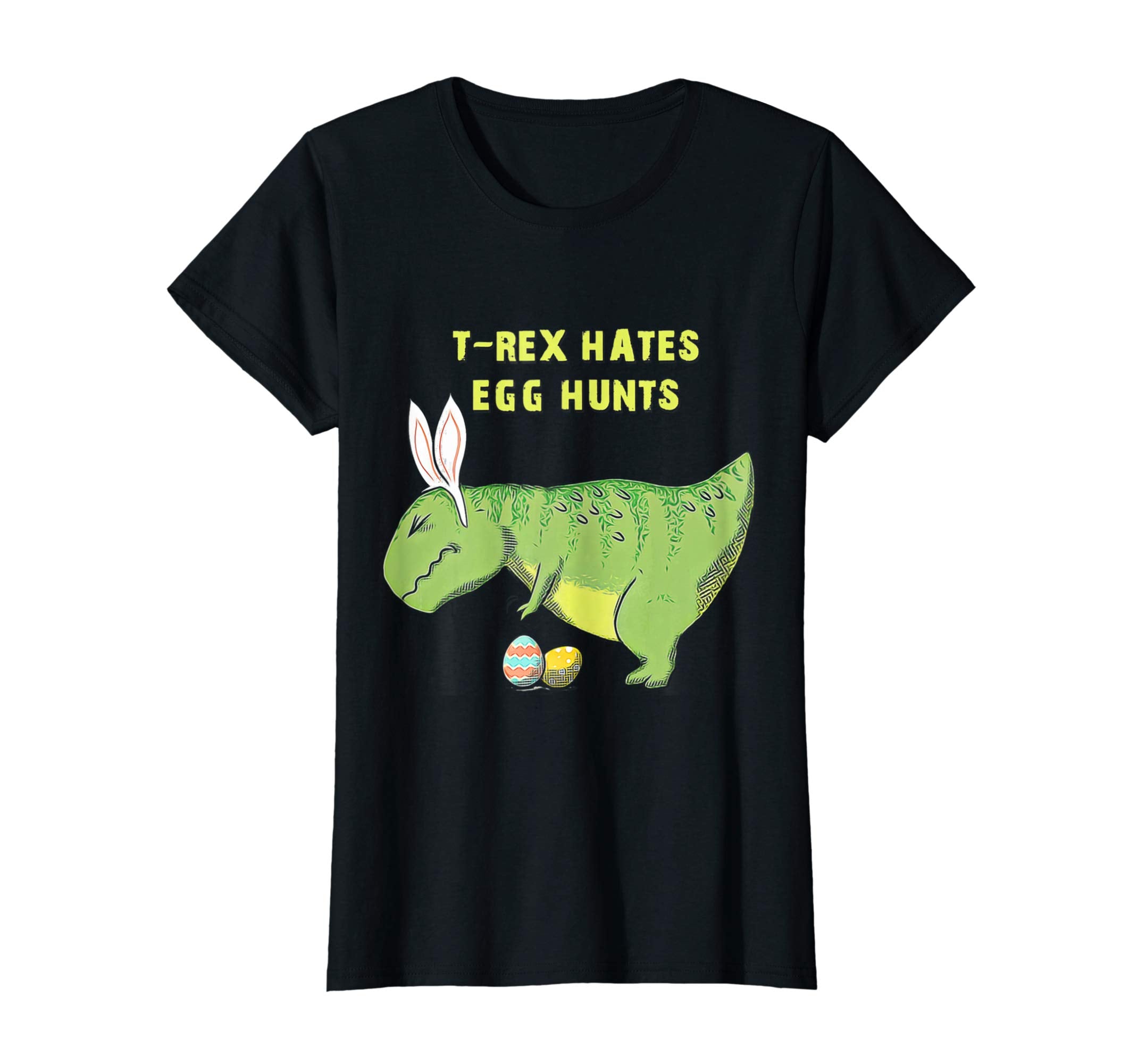 T-Rex Cute Bunny Eggs Funny Dinosaur Easter Day T-Shirt Gift