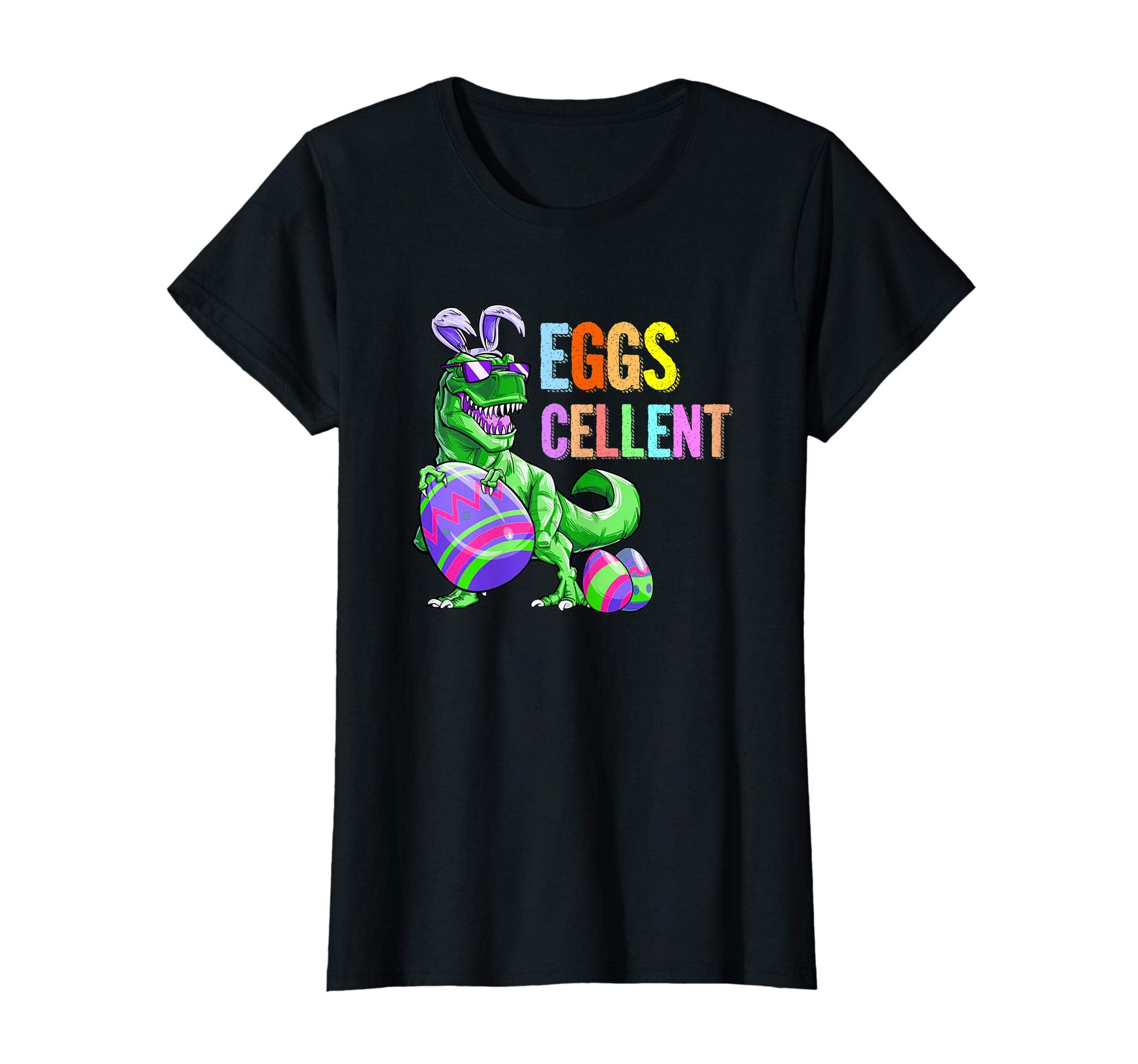 Dinosaur T Rex Rabbit Easter Eggs Cellent Funny T Shirt