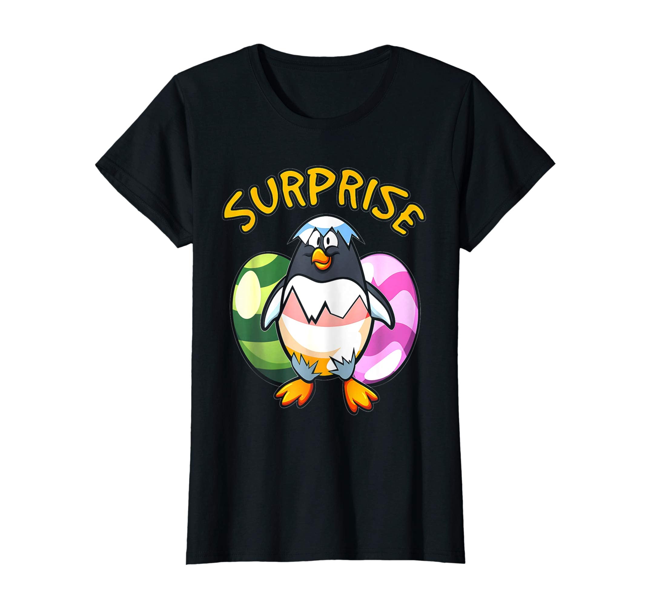Easter Shirts For Kids Boys Girls Penguin Shirt Easter Eggs