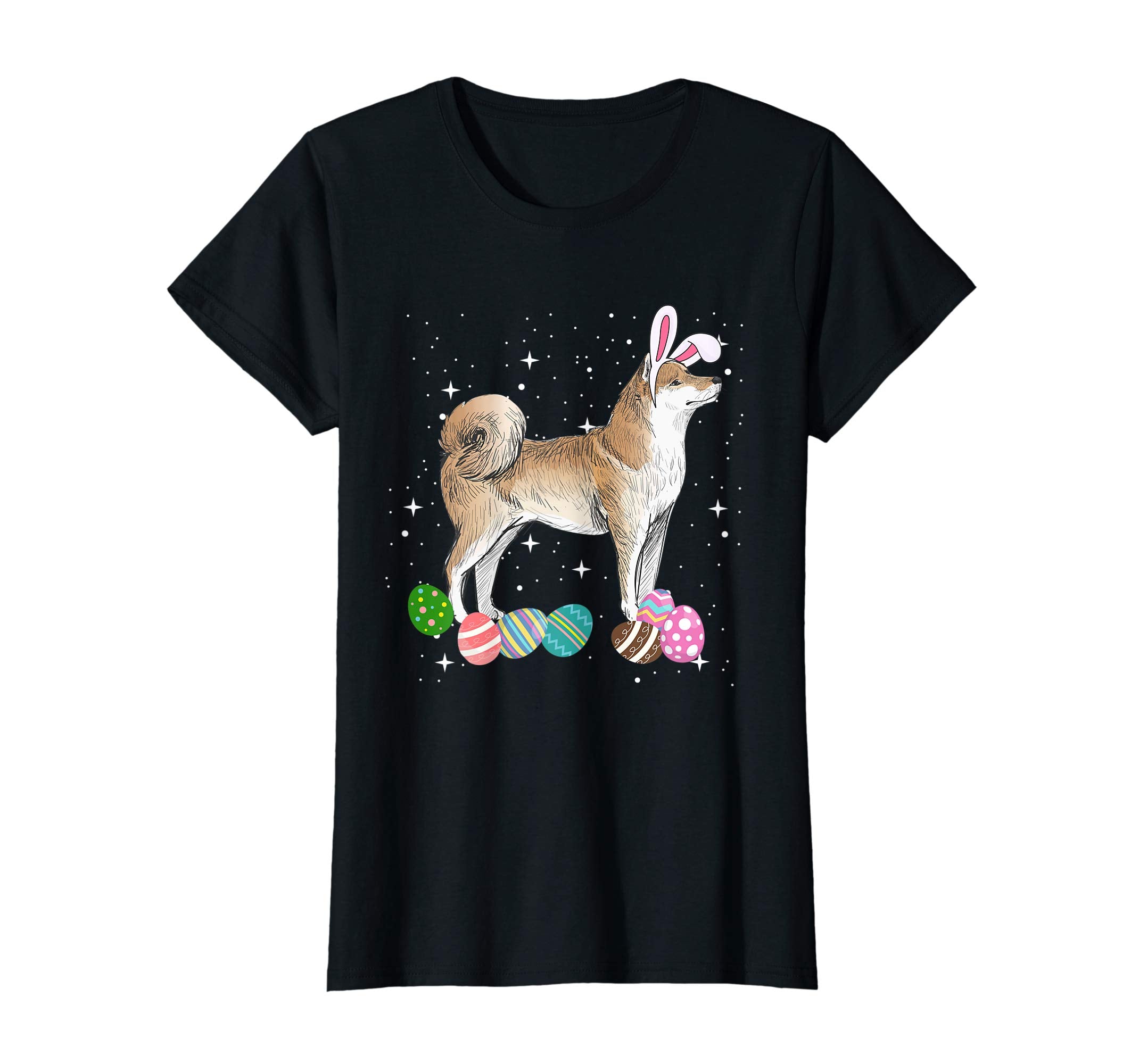 Shiba Inu Dressed As Easter Bunny With Rabbit Ears T-Shirt