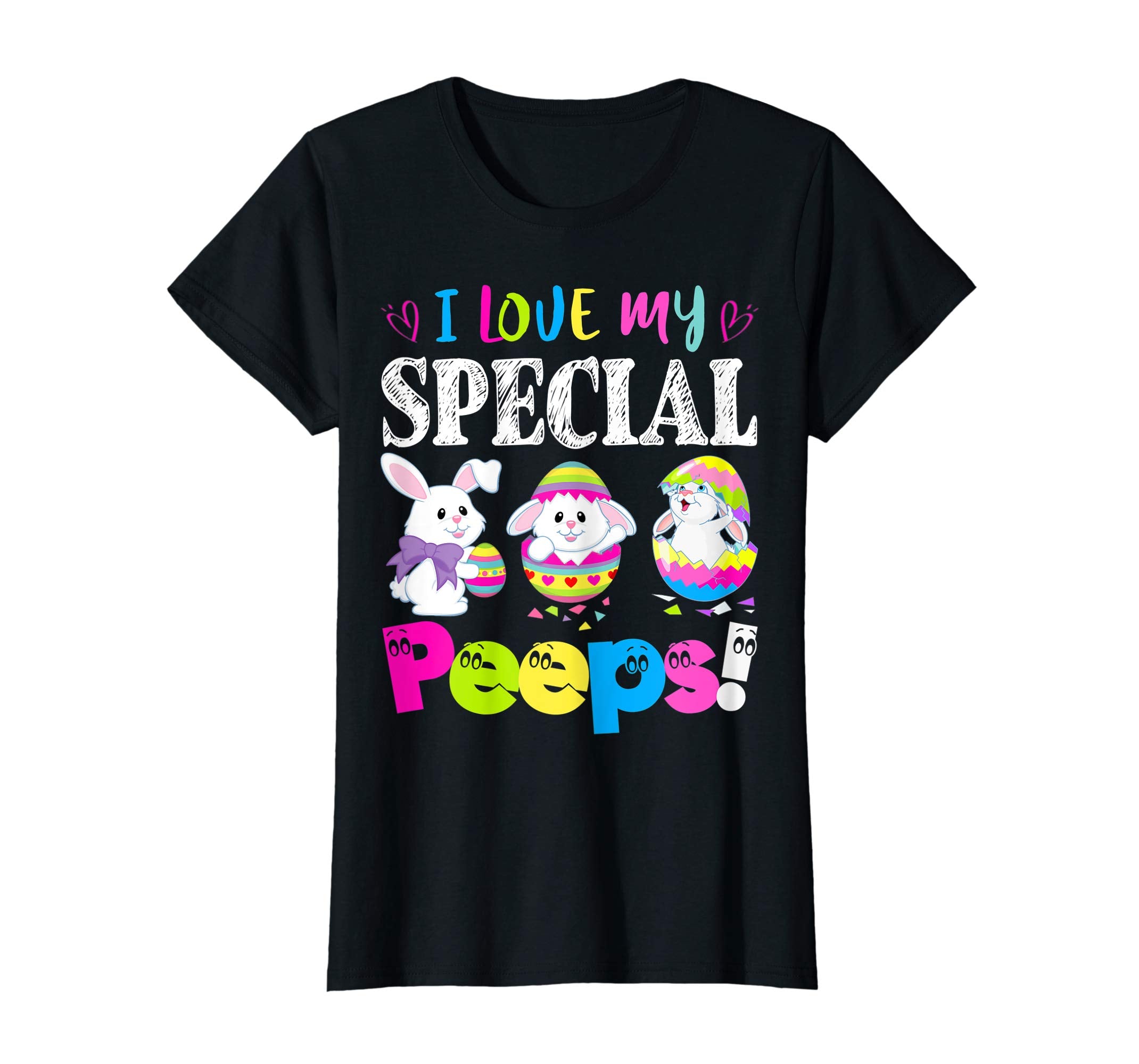 I Love My Special Peeps Easter Bunny Gift T-Shirt