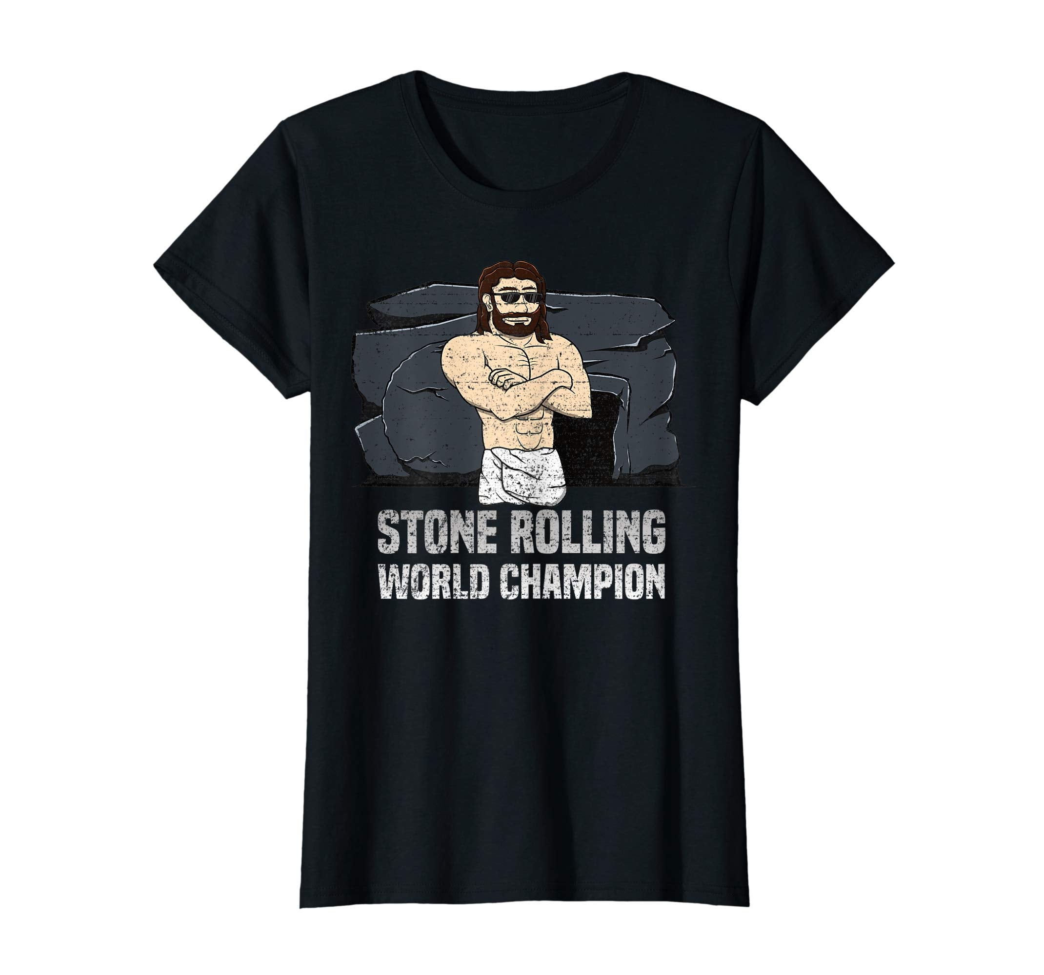 Easter Jesus T Shirt Resurrection Stone Rolling Let's Roll