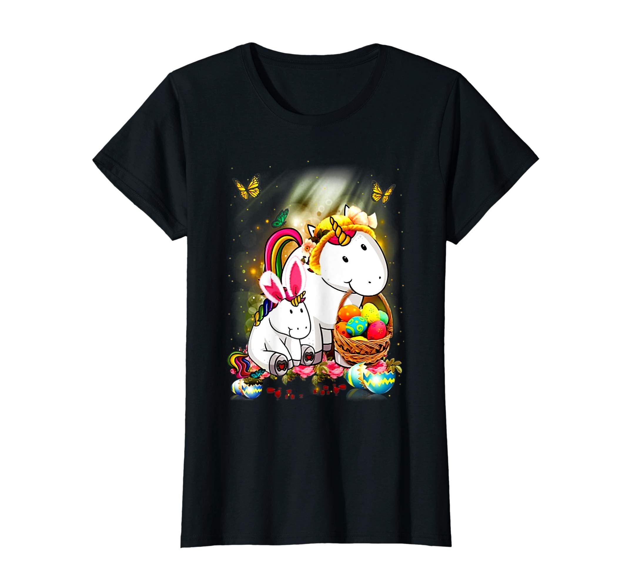 Unicorn mom Bunny Easter Shirt Unicorn eggs lover gift