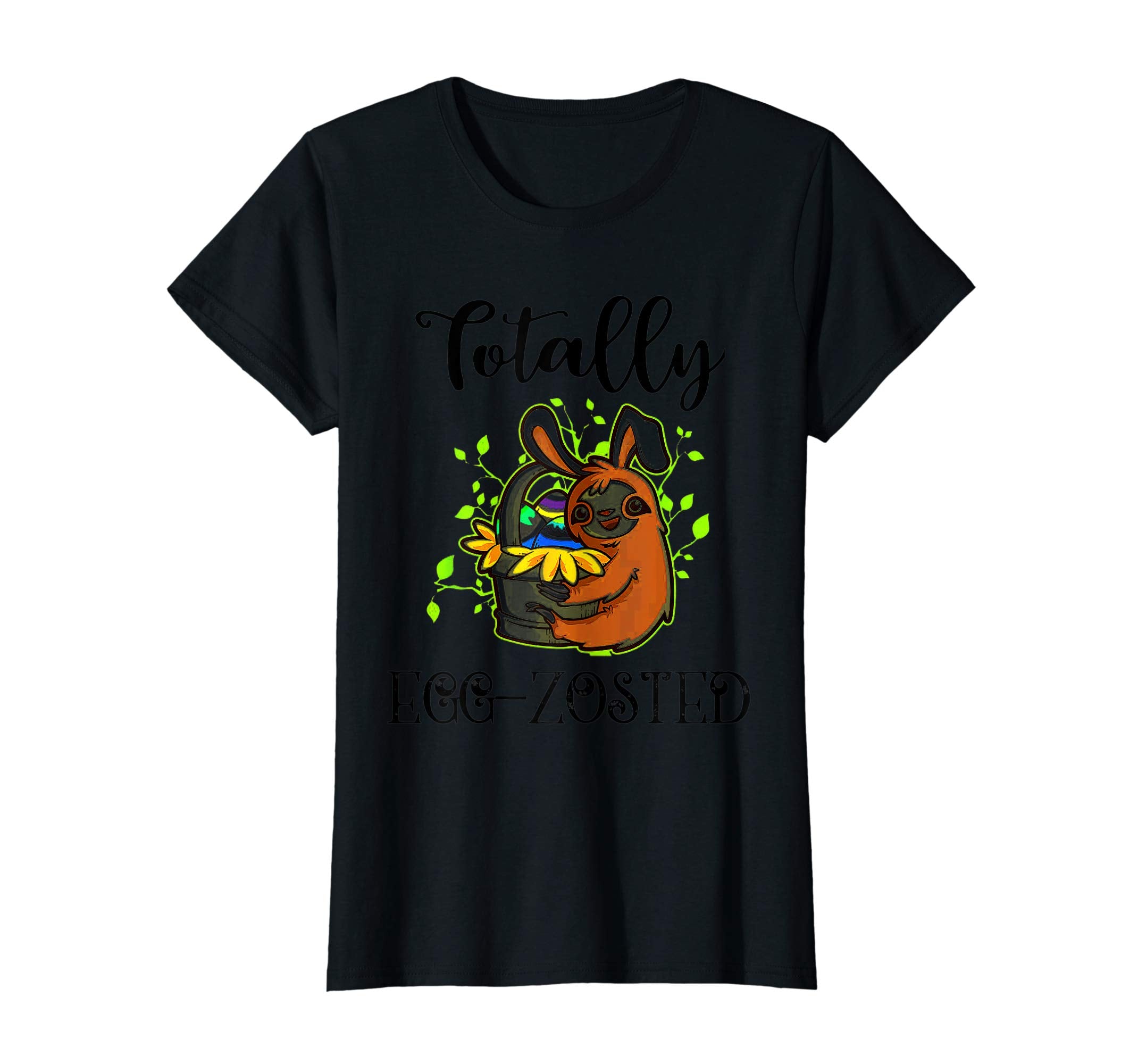 Sloth Easter T-Shirt For Lazy Tired People Adult Humor Gift