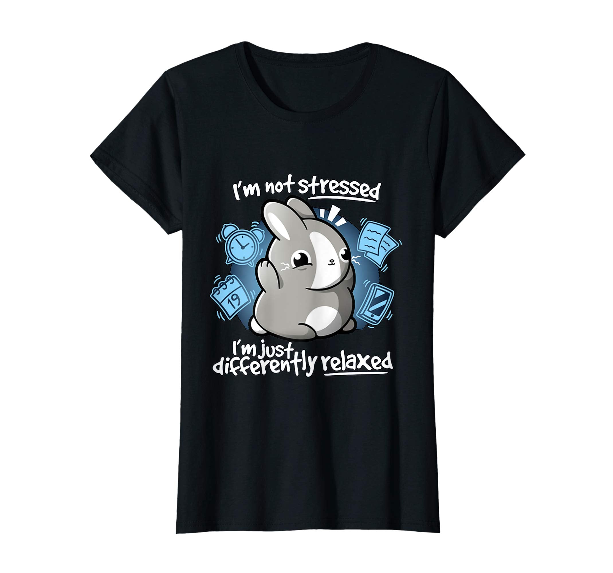 Cute Bunny Not Stress Just Relax Funny Easter Shirt Gift