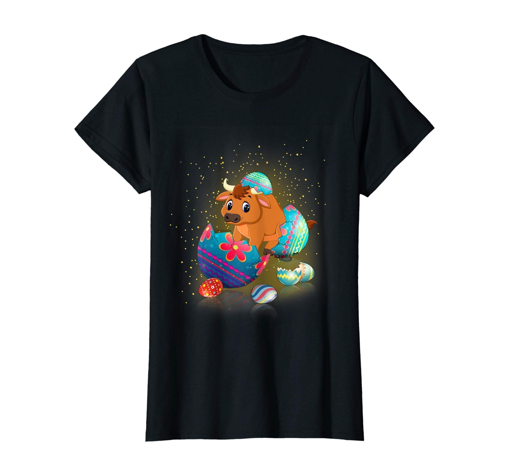 Buffalo Easter Eggs Funny T-Shirts Happy Easter Bunny Gifts