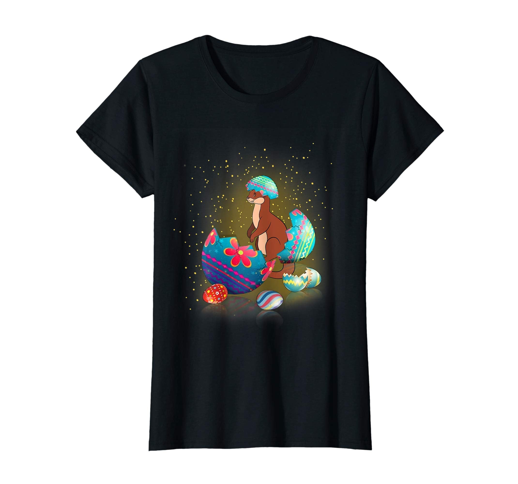 Otter Easter Eggs Funny T-Shirts Happy Easter Bunny Gifts