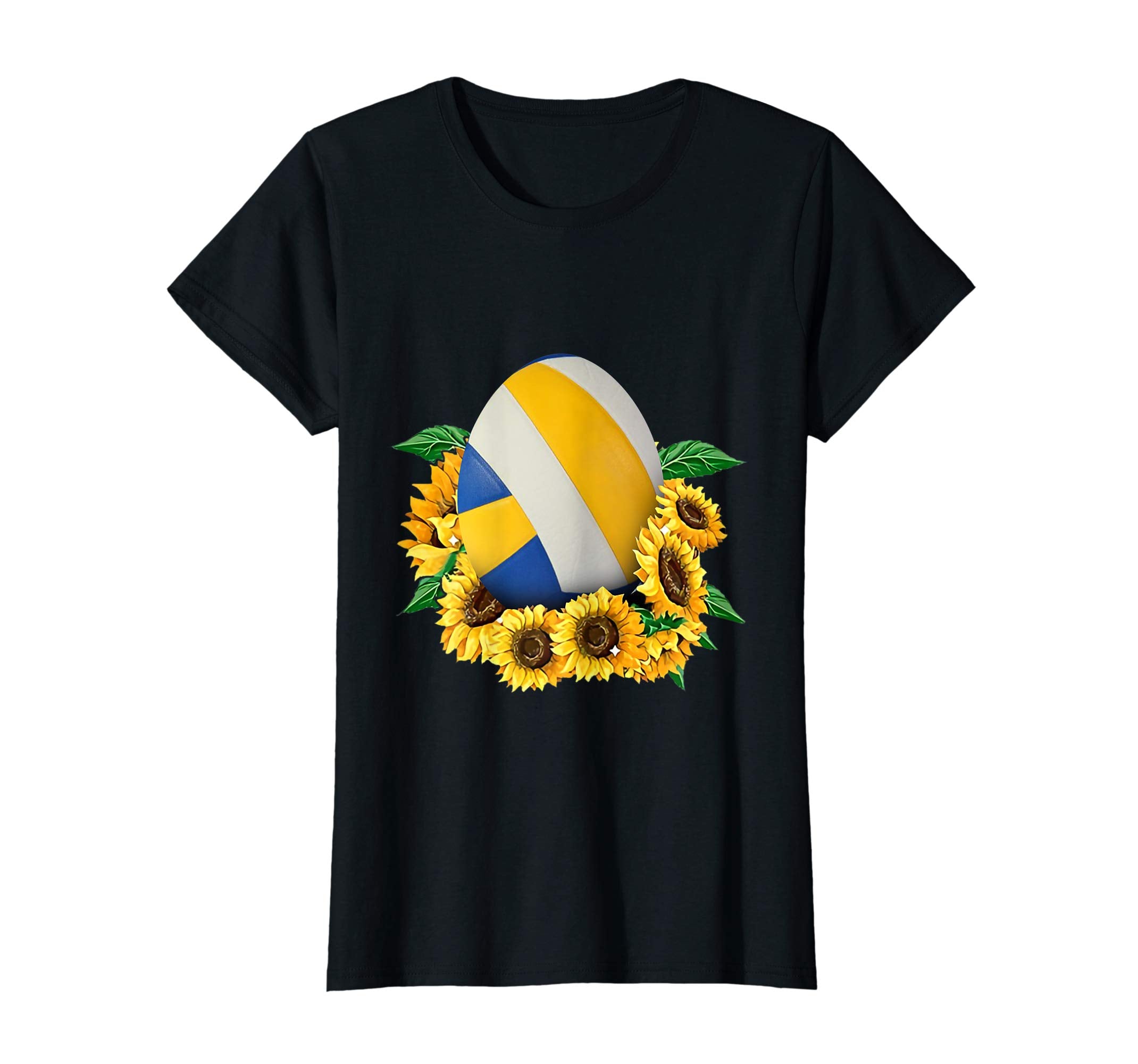 Sun Flower Volleyball egg Easter shirt